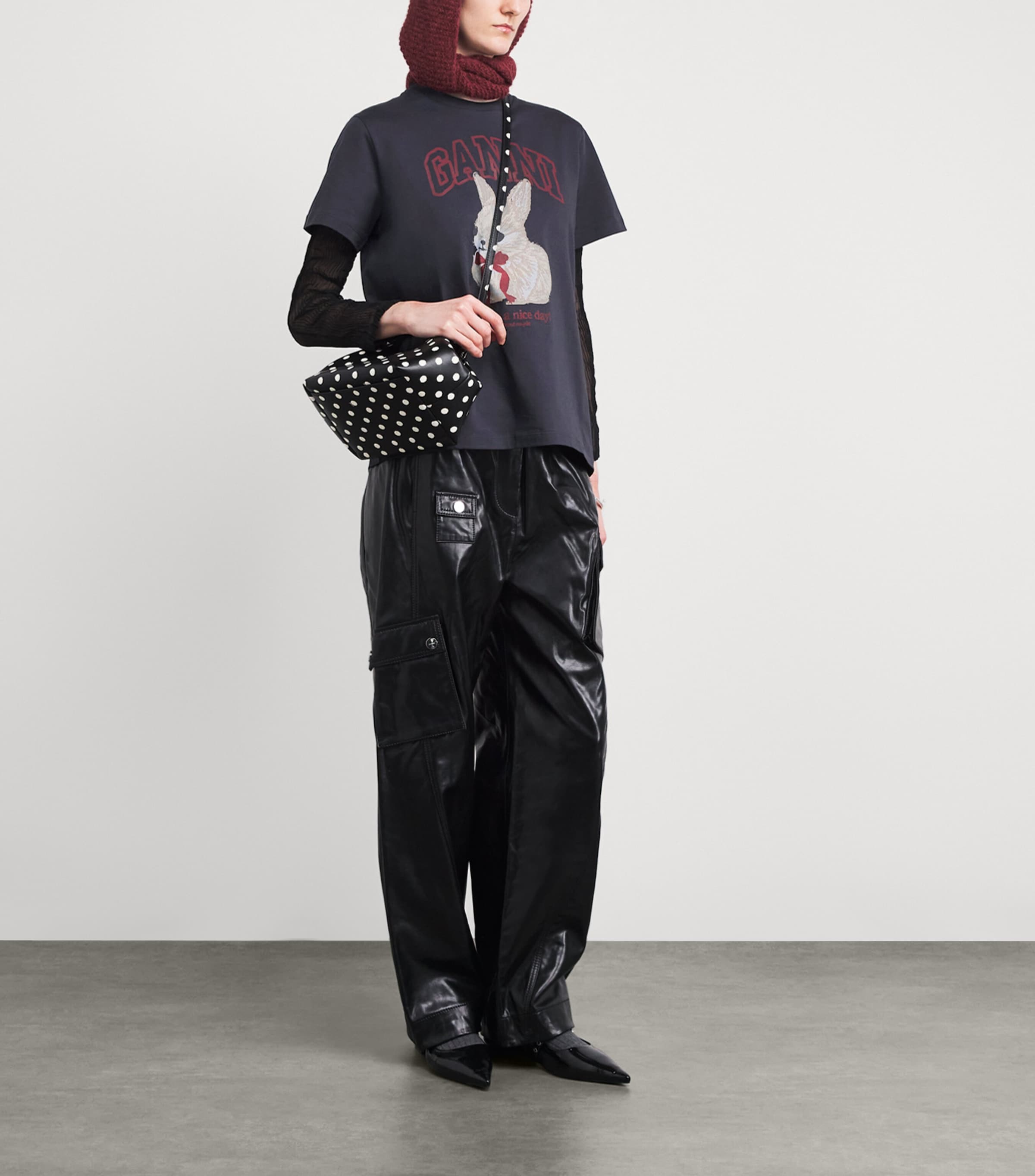 Organic Cotton Bunny T-Shirt 252 PHANTOM Image 2