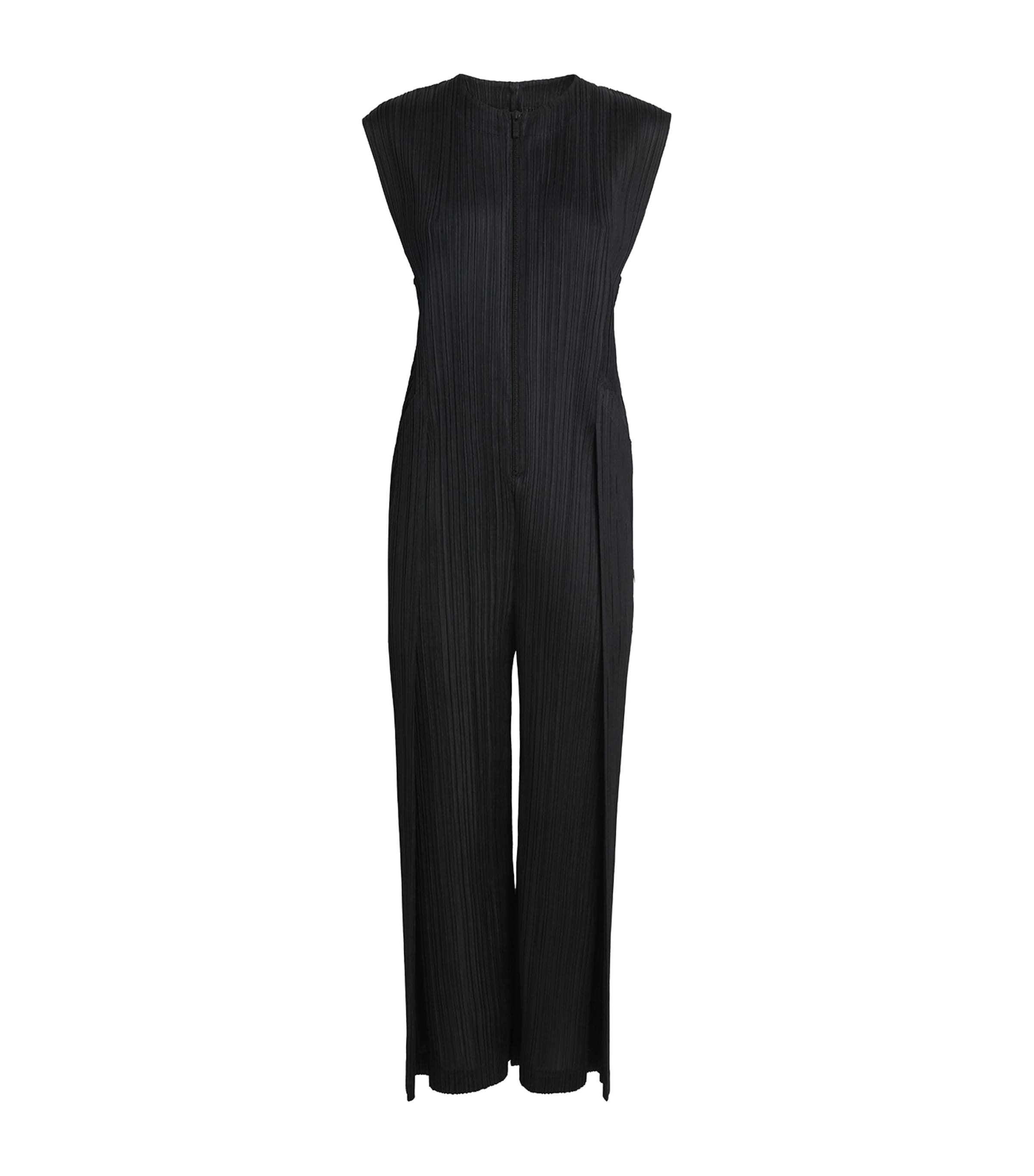 Pleats Please Issey Miyake Black Thicker Bottoms 1 Jumpsuit