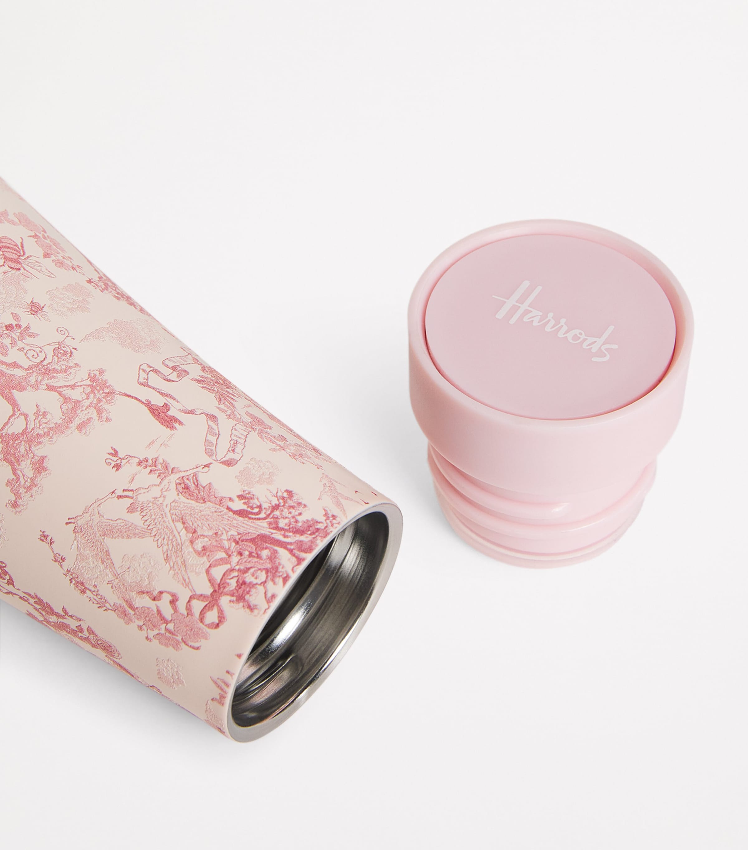Toile Water Bottle (500ml) PINK Image 2
