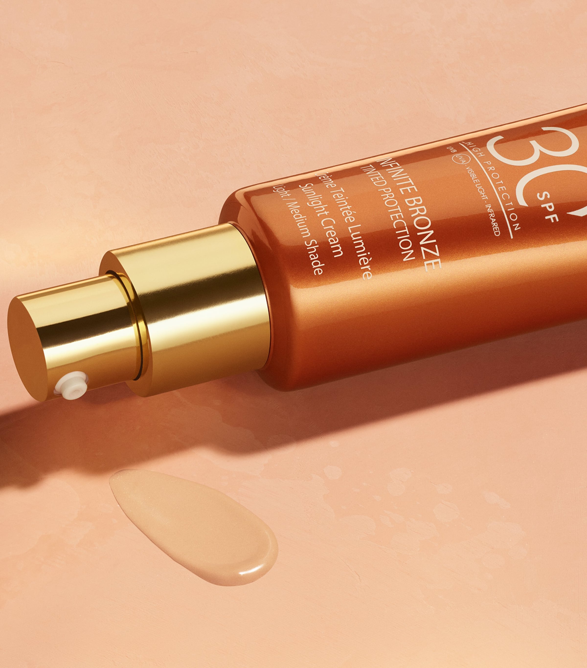 Infinite Bronze Tinted Protection Sunlight Cream - SPF 30 (50ml) NO COLOUR Image 5