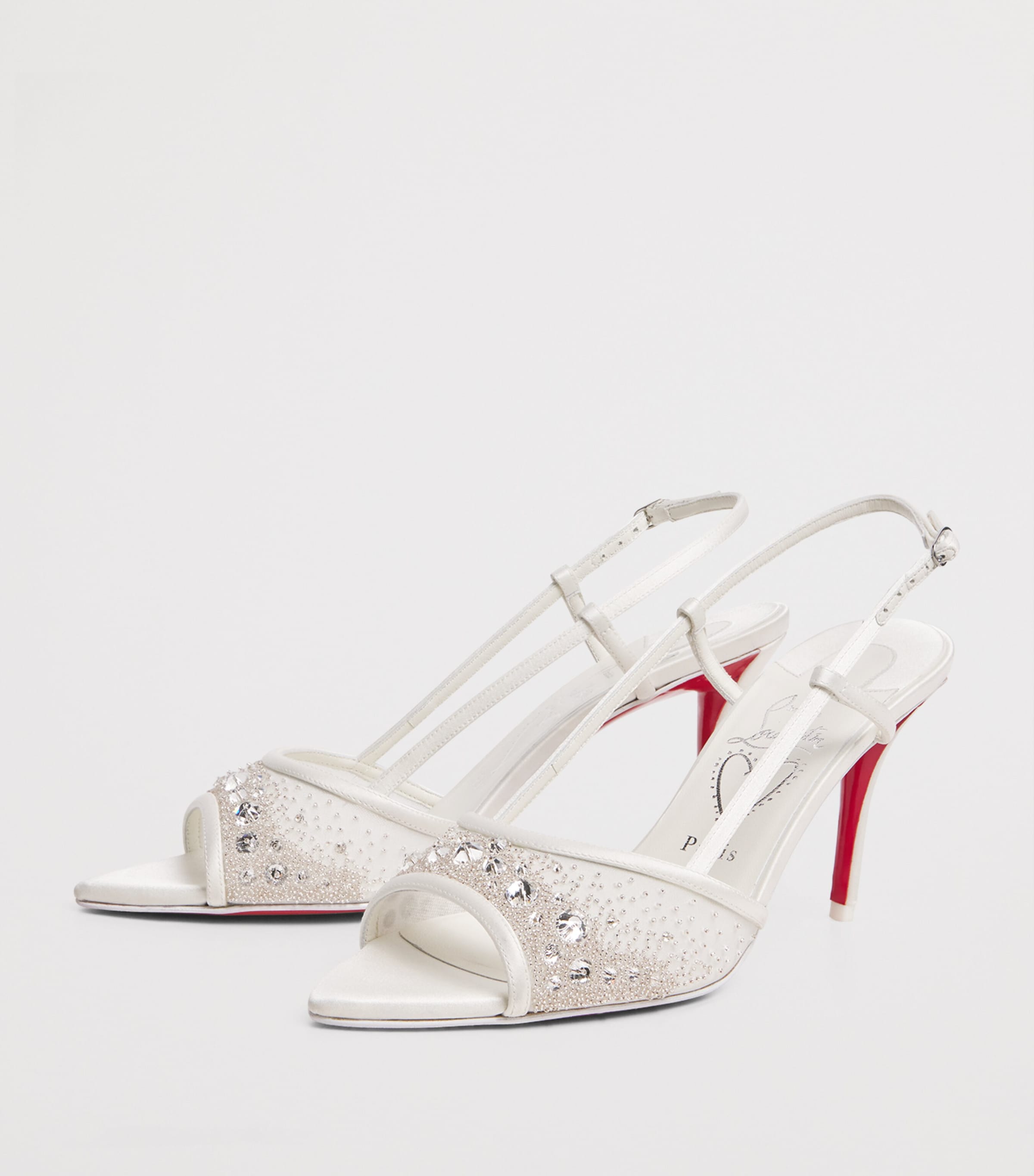 Miss Z Embellished Slingback Sandals 80 W654 Image 3