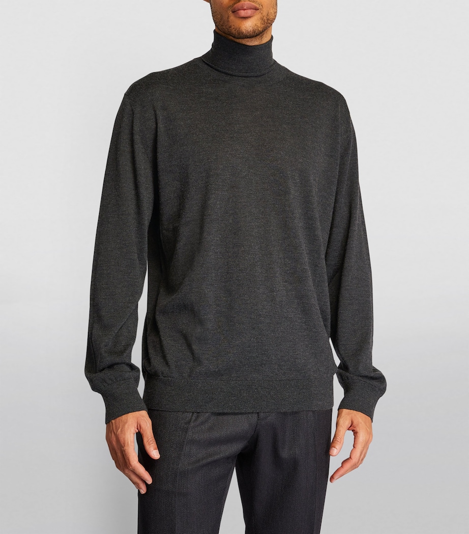 Cashmere-Silk Rollneck Sweater 1200 Image 3