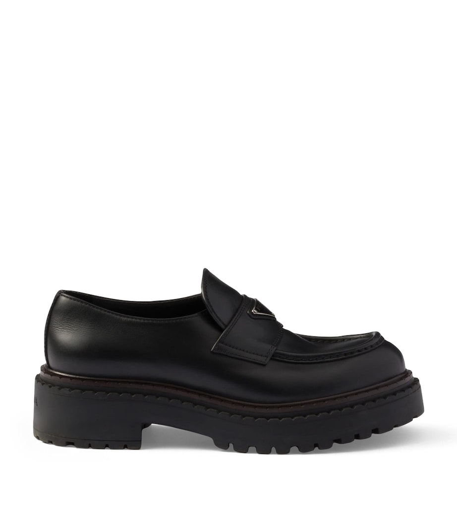 Prada Patent Leather Loafers Image 1