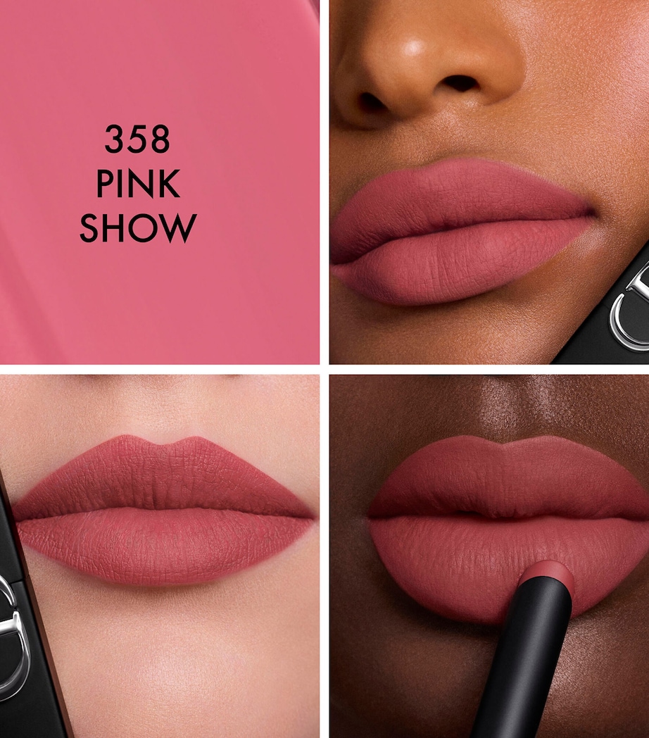 DIOR Rouge Dior On Stage Matte Lipstick Pink Show Image 3