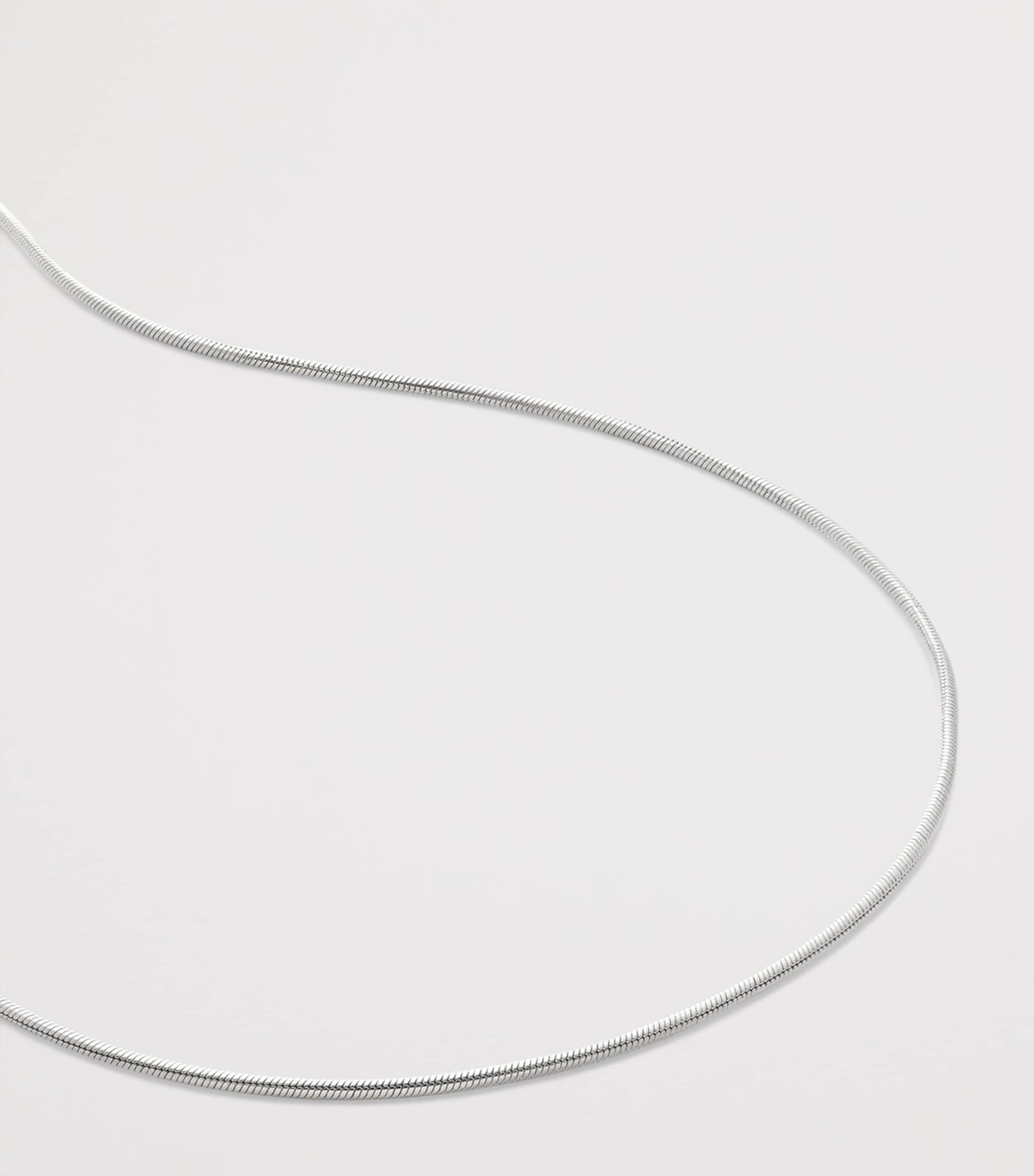 Monica Vinader Sterling Silver Chain Necklace Sterling Silver Image 3