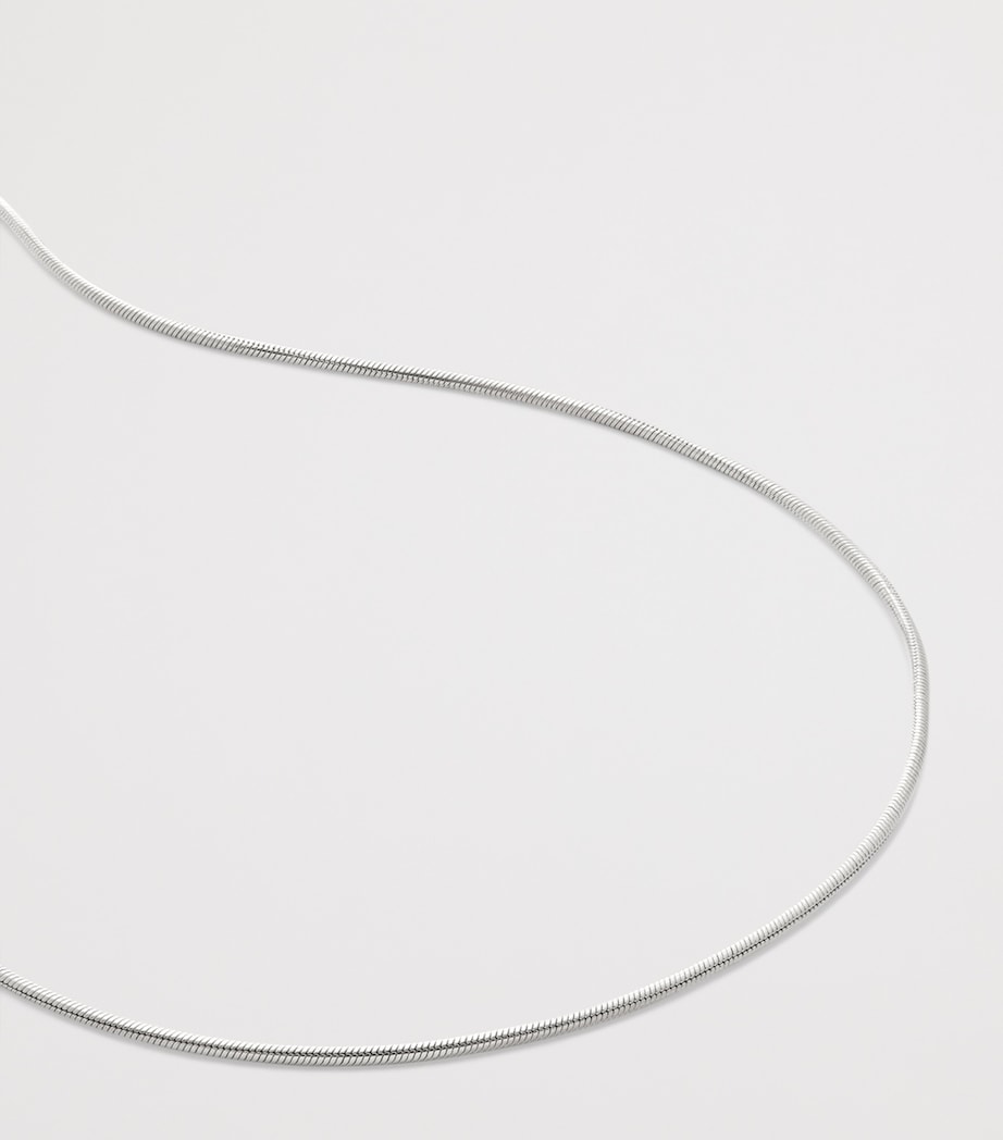 Sterling Silver Chain Necklace STERLING SILVER Image 3