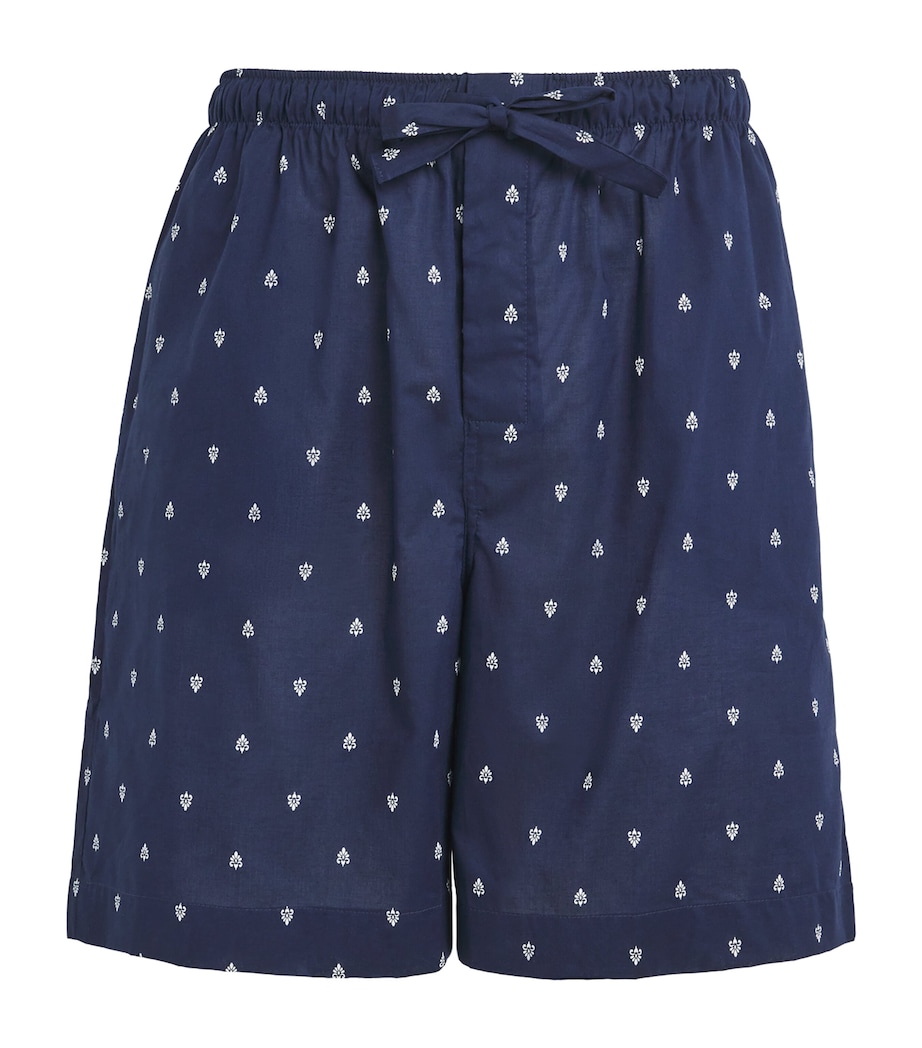 Cotton Nelson Lounge Shorts NAVY Image 1