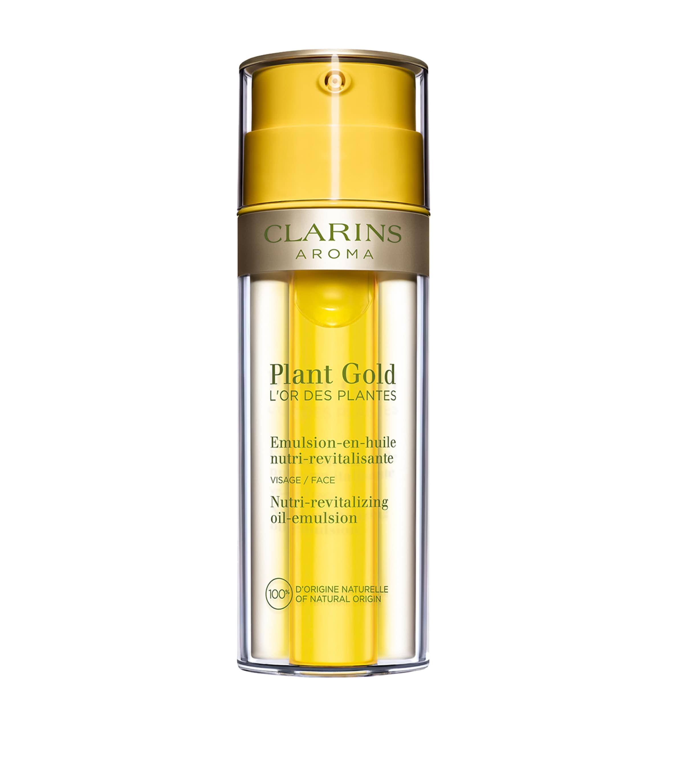 Clarins Plant Gold Nutri-revitalizing Oil-emulsion In White