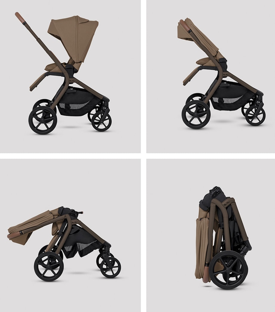 Silver Cross Breez Stroller Carrycot Bundle Maple Image 4