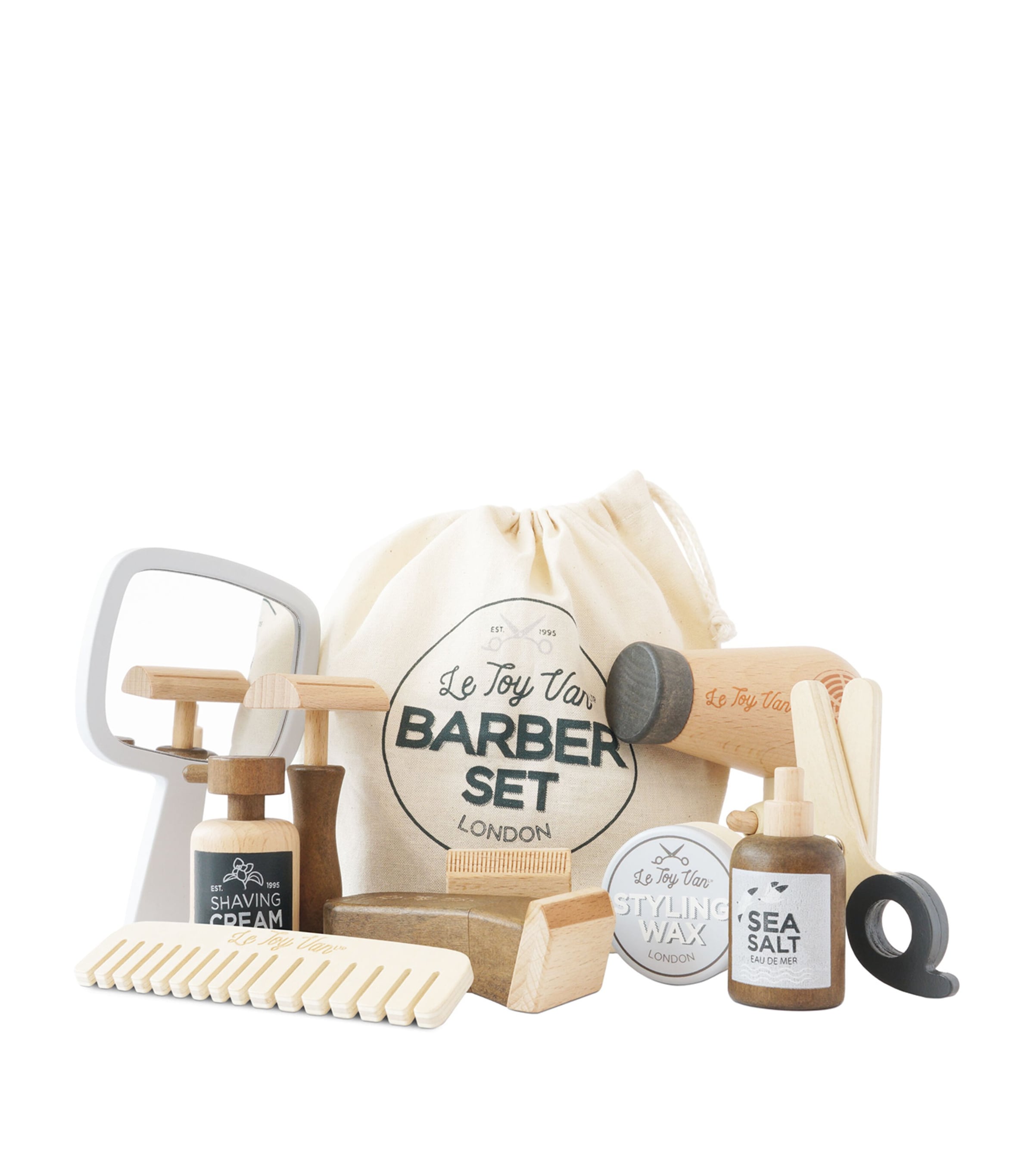 Le Toy Van Hairdresser and Barber Kit | Toys | Wooden Toys | Designers | Le Toy Van