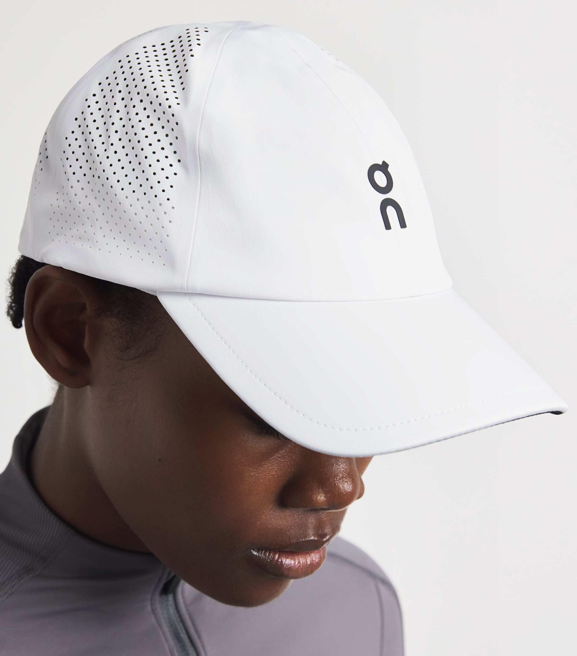 On Court Baseball Cap White | White Image 2
