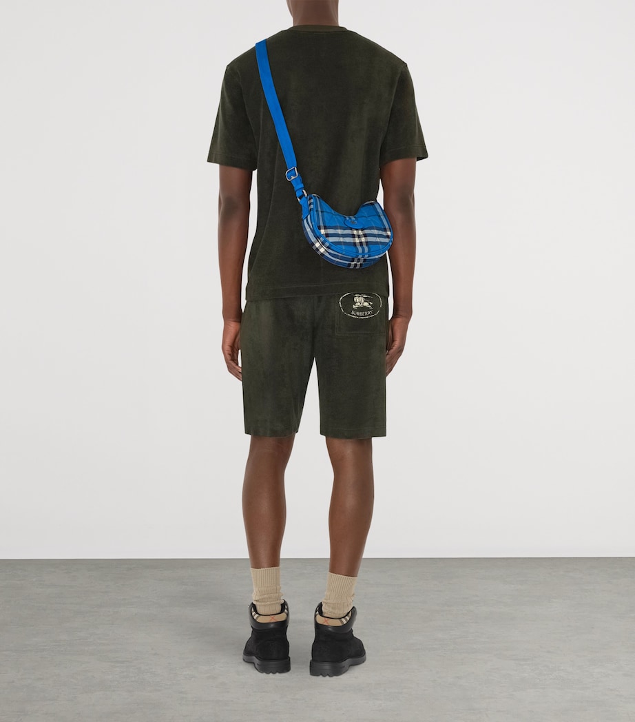 Check Horseshoe Cross-Body Bag HYACINTH Image 5