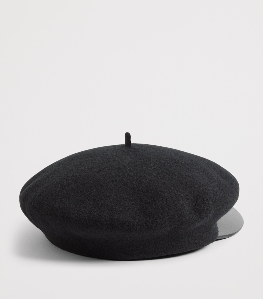 Wool VLogo Signature Beret YZY Image 4