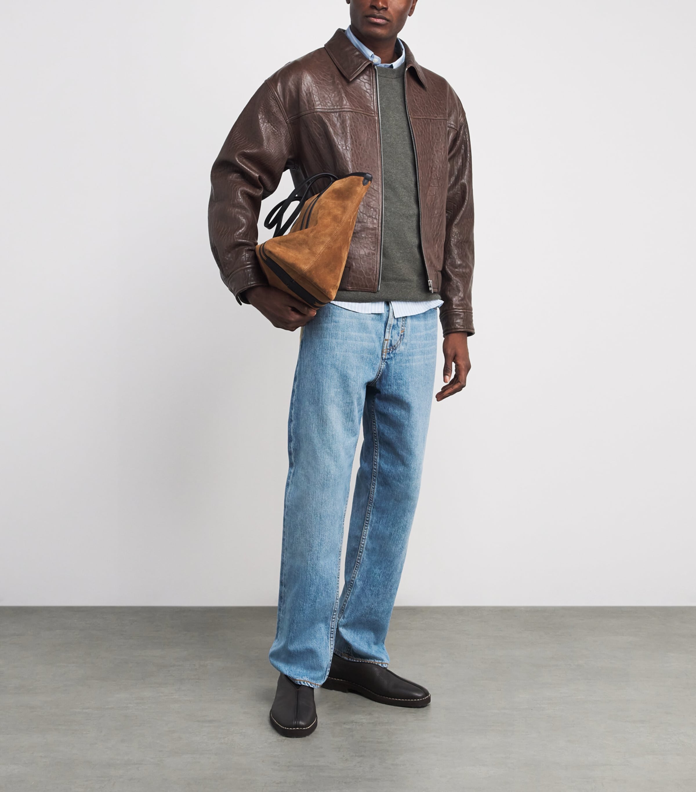 Sean Relaxed Straight Jeans 200D MEDIUM BLUE Image 2