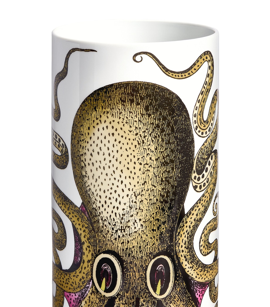 Fornasetti Medium Porcelain Polipo Vase (32cm) Image 4