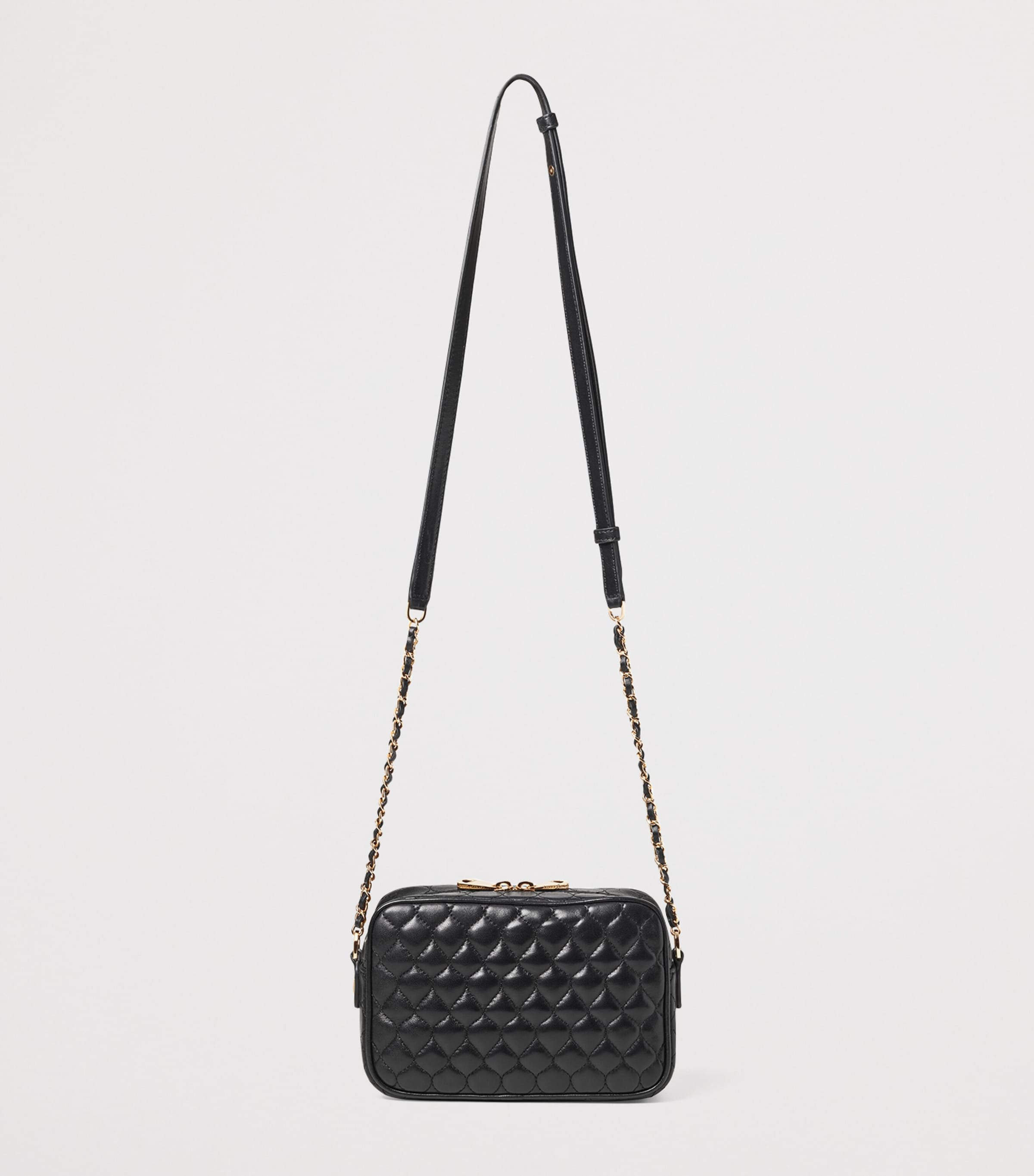 Leather Alice Cross-Body Bag BLACK Image 4