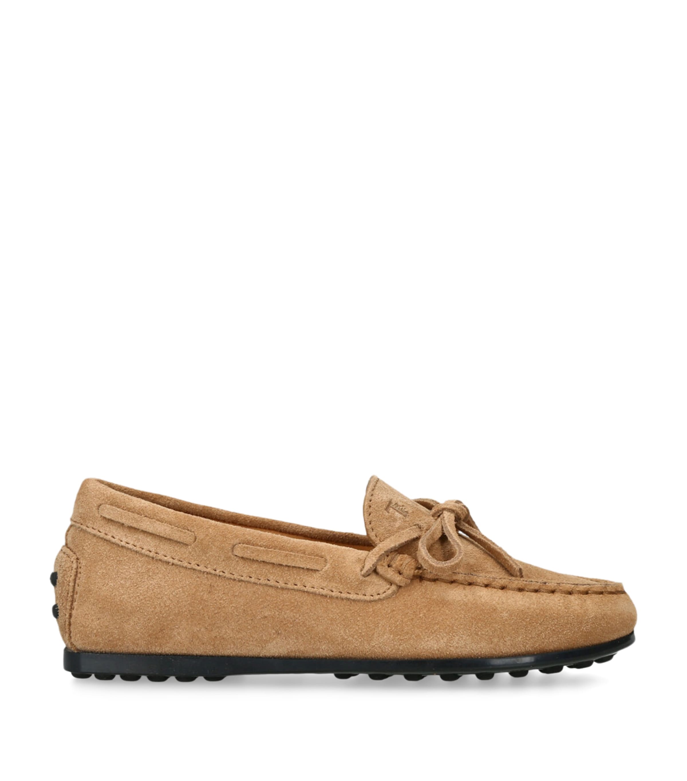 Tod's Suede Gommino Driving Shoes Brown Image 1