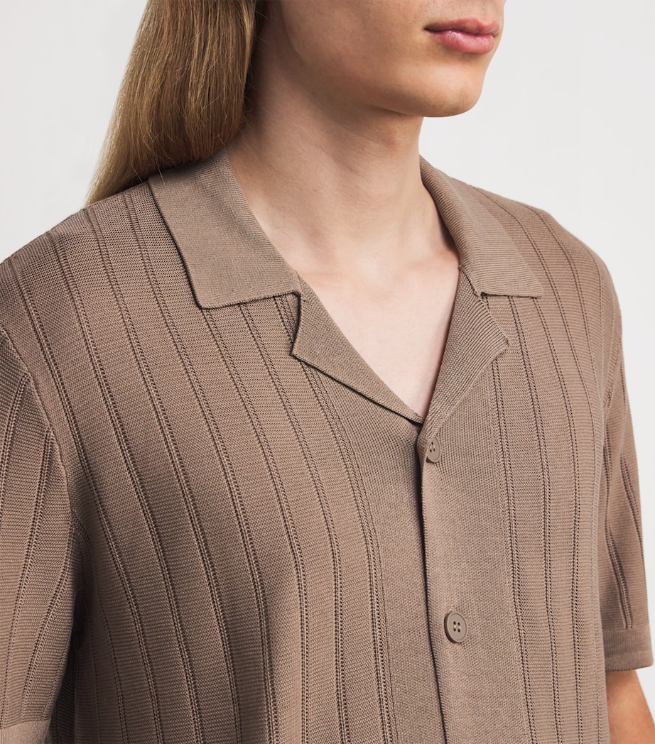 Knitted Stripe Copley Shirt OTTERTAIL Image 6