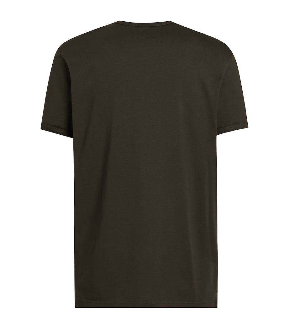 Dolce&Gabbana Mens Cotton T-Shirt Dark Image 2