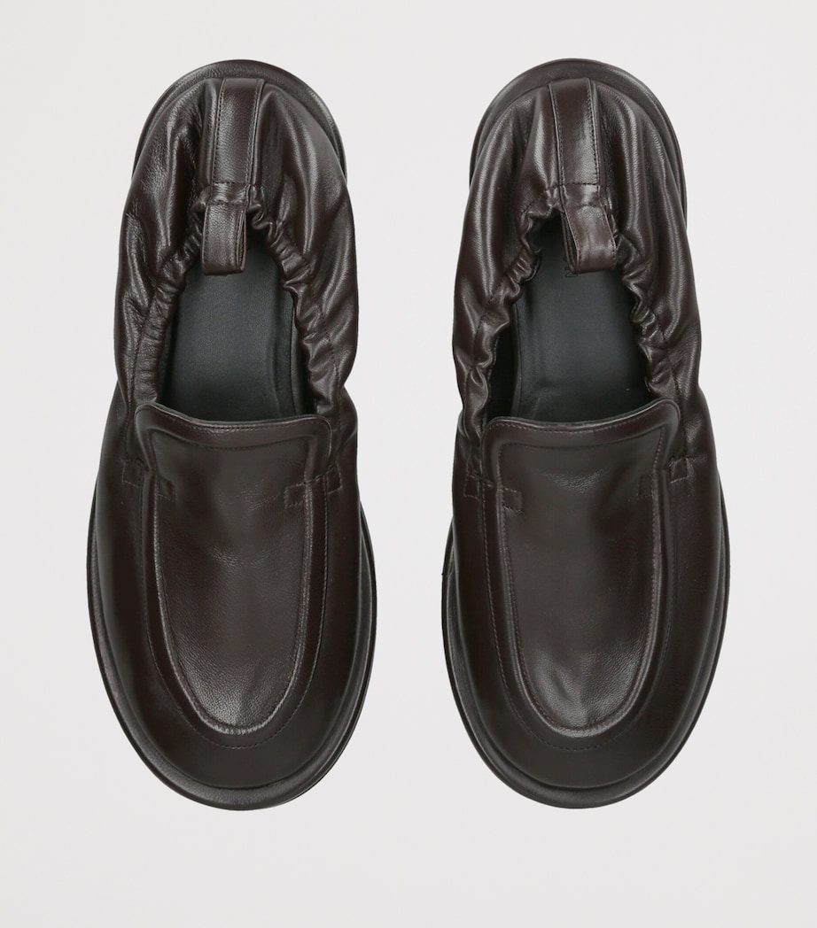 Studio Nicholson Leather Donavan Loafers Dark Brown Image 4
