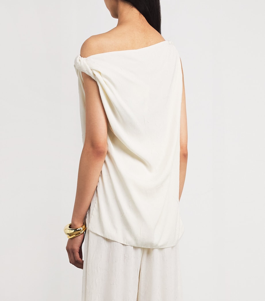 Vespera Twist Top OFF-WHITE Image 4