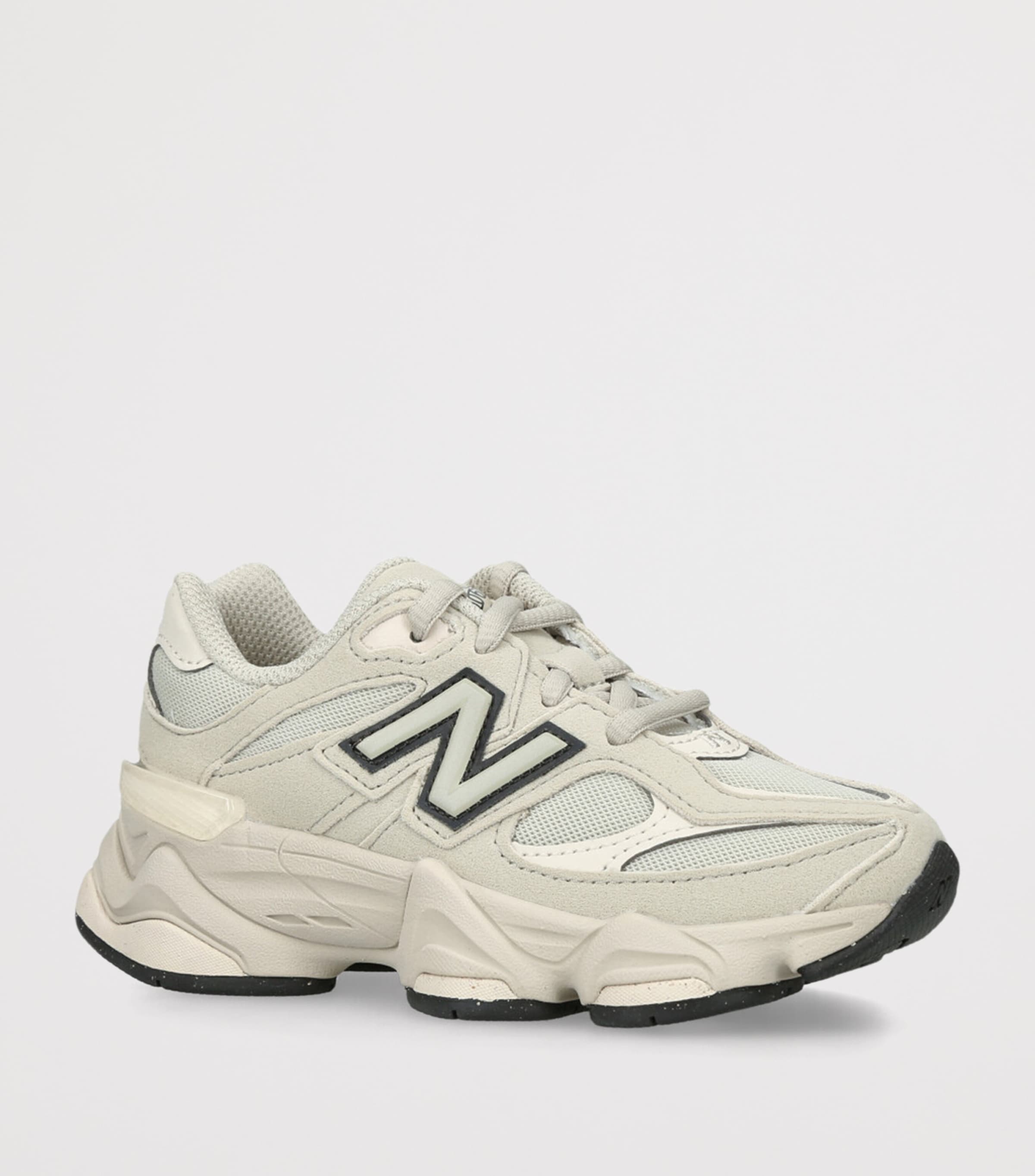 New Balance Kids Leather 9060 Sneakers White Image 3