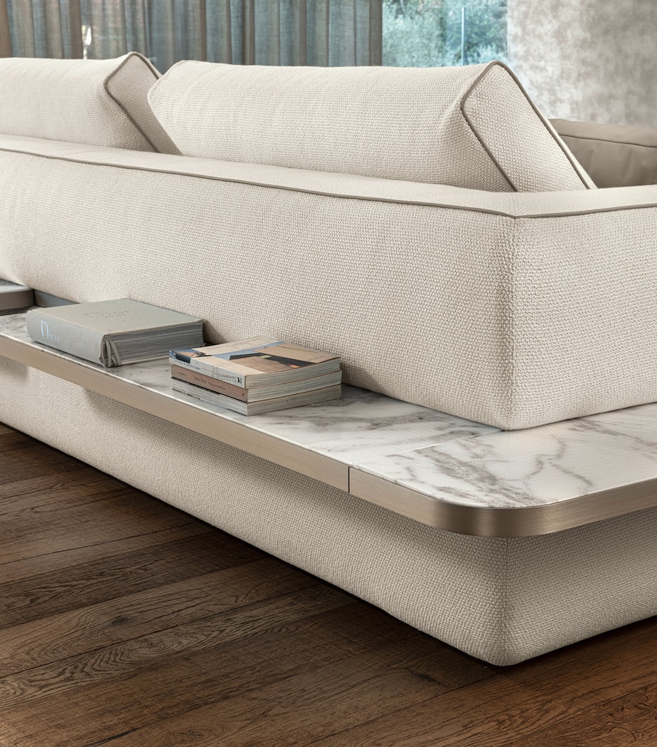 Luxor Modular 4-Seater Sofa WHITE Image 3