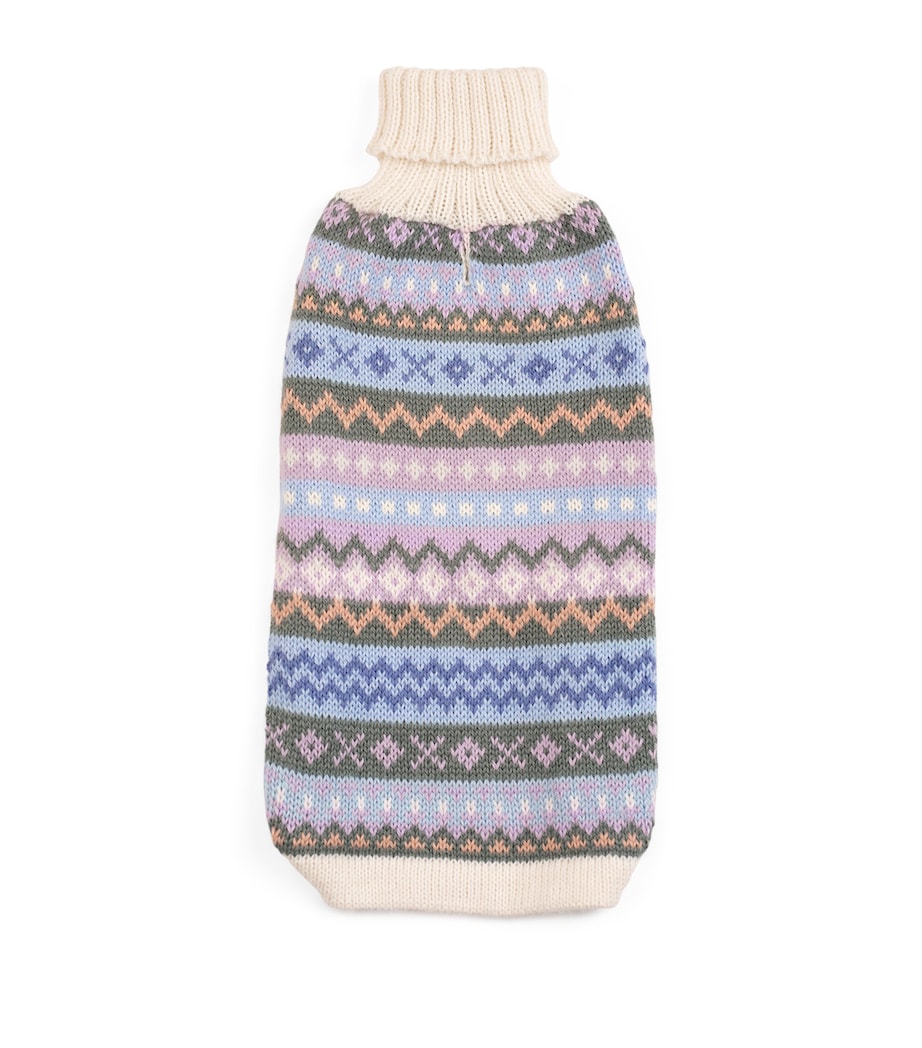 ALQO WASI Alpaca-Blend Cloudform Dog Sweater (Medium) Cloudform Image 1