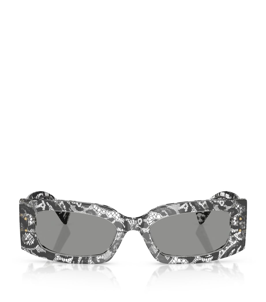 Dolce&Gabbana Acetate Rectangular Sunglasses Image 1