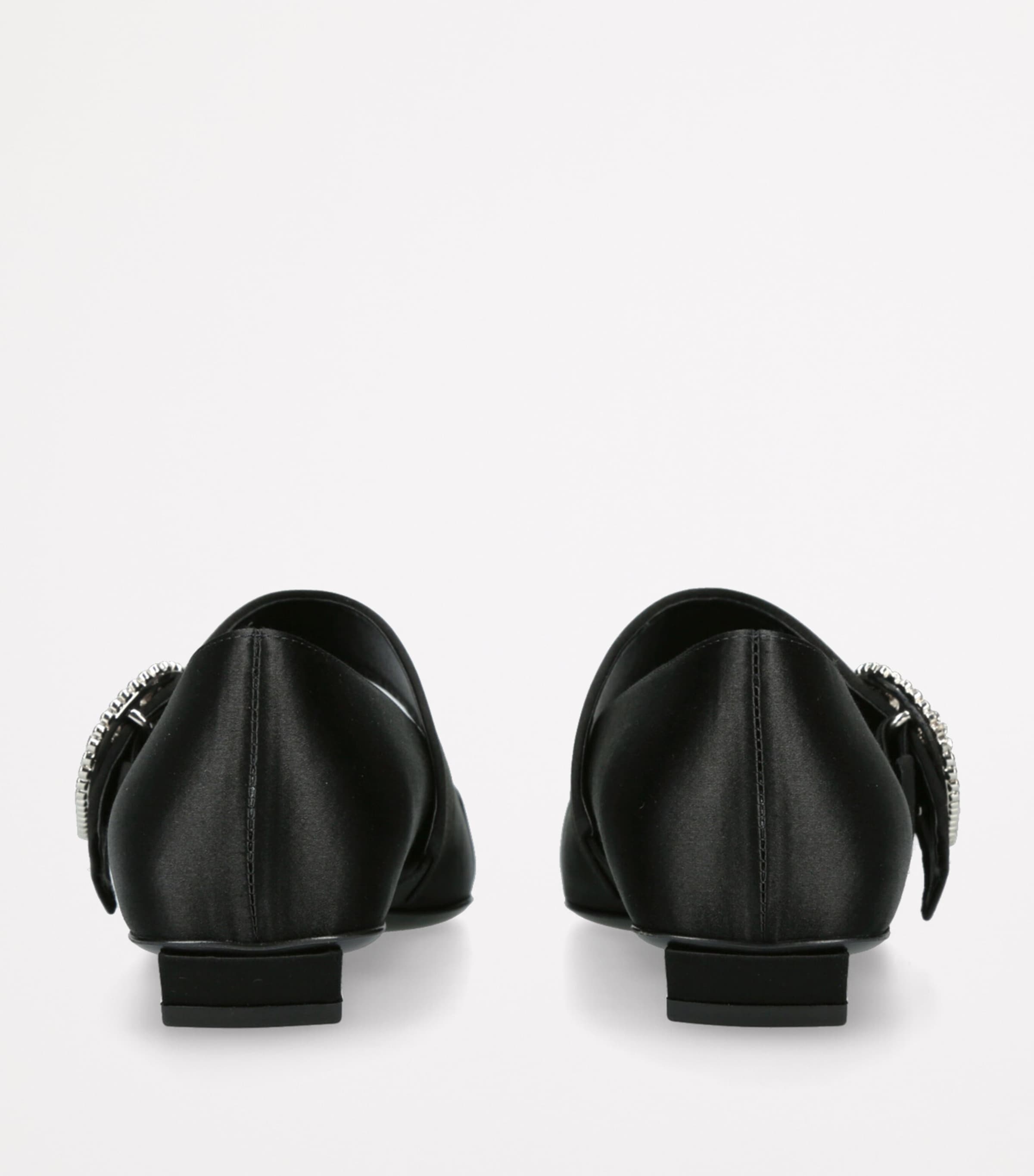 Roger Vivier Strass Babies Ballet Flats Black Image 2