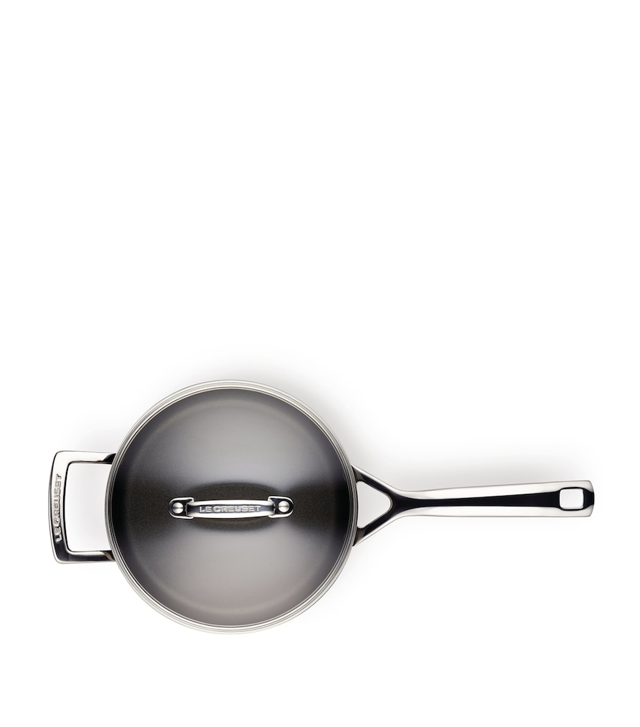 Toughened Non-Stick Saucepan (20cm) BLACK Image 3