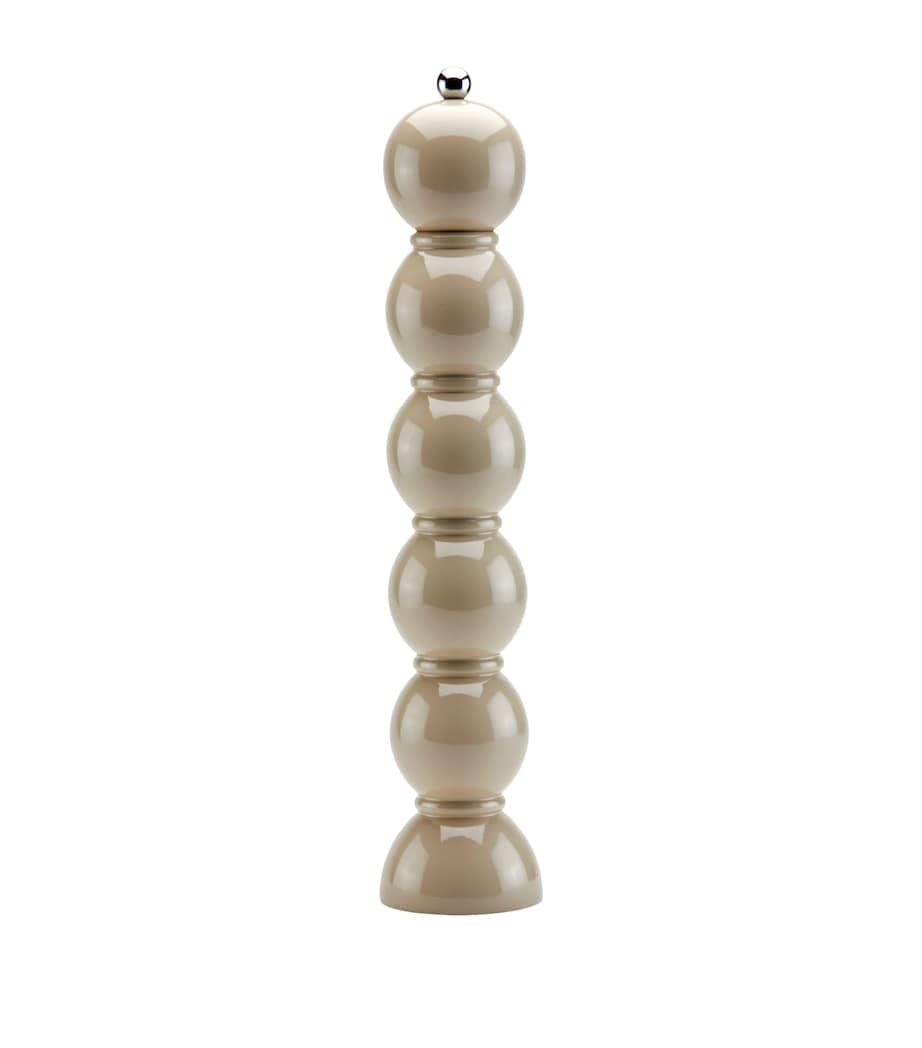 Addison Ross Large Bobbin Salt or Pepper Mill Brown Image 1