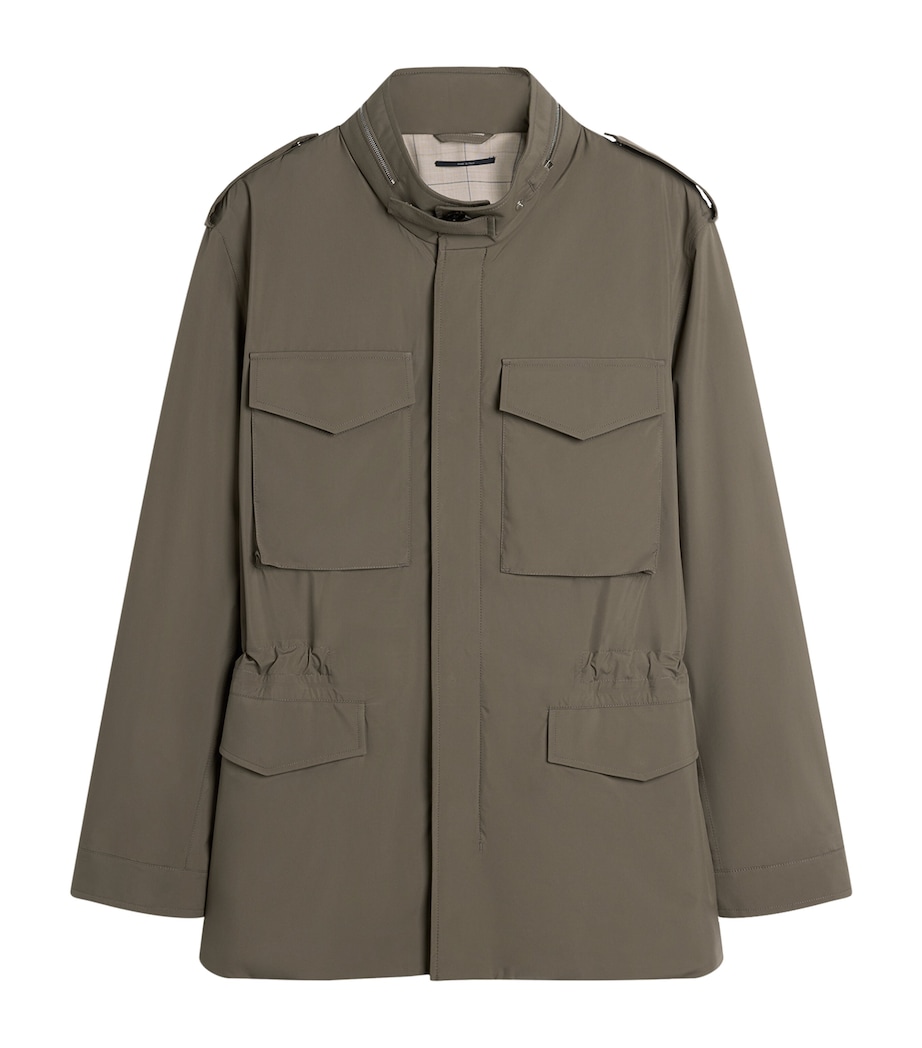 Dunhill Mens Field Jacket Khaki Image 1