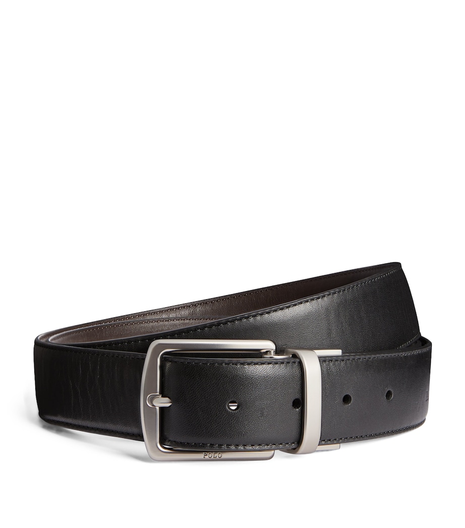 Polo Ralph Lauren Belt and Card Holder Gift Set Black Image 1