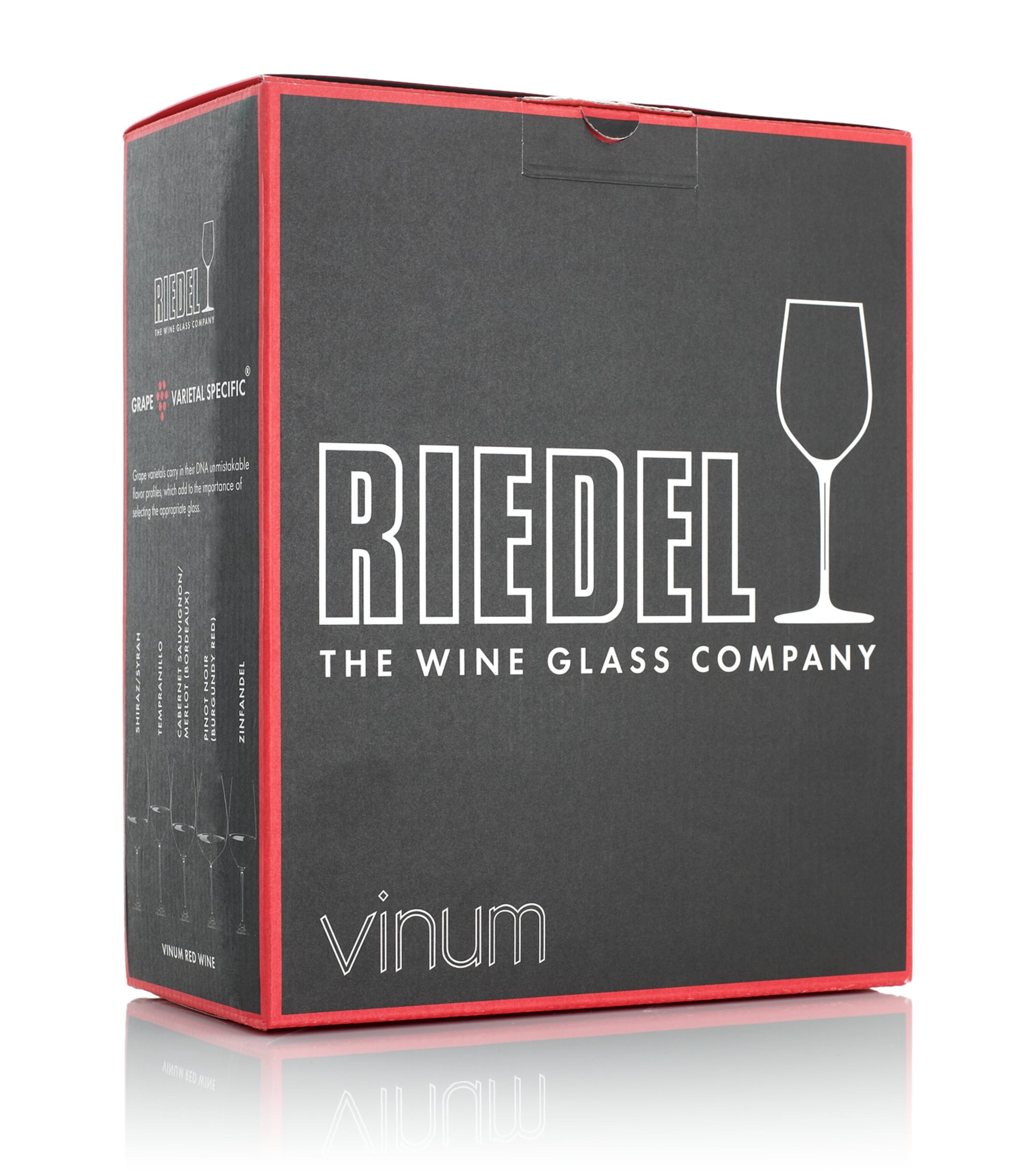 Riedel Crystal Vinum Chardonnay Wine Glasses (Set of 2) Clear Image 2