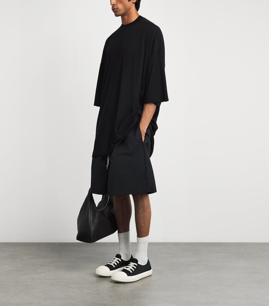 Rick Owens Tower Low Sneakers Blk/mlk/mlk Image 2