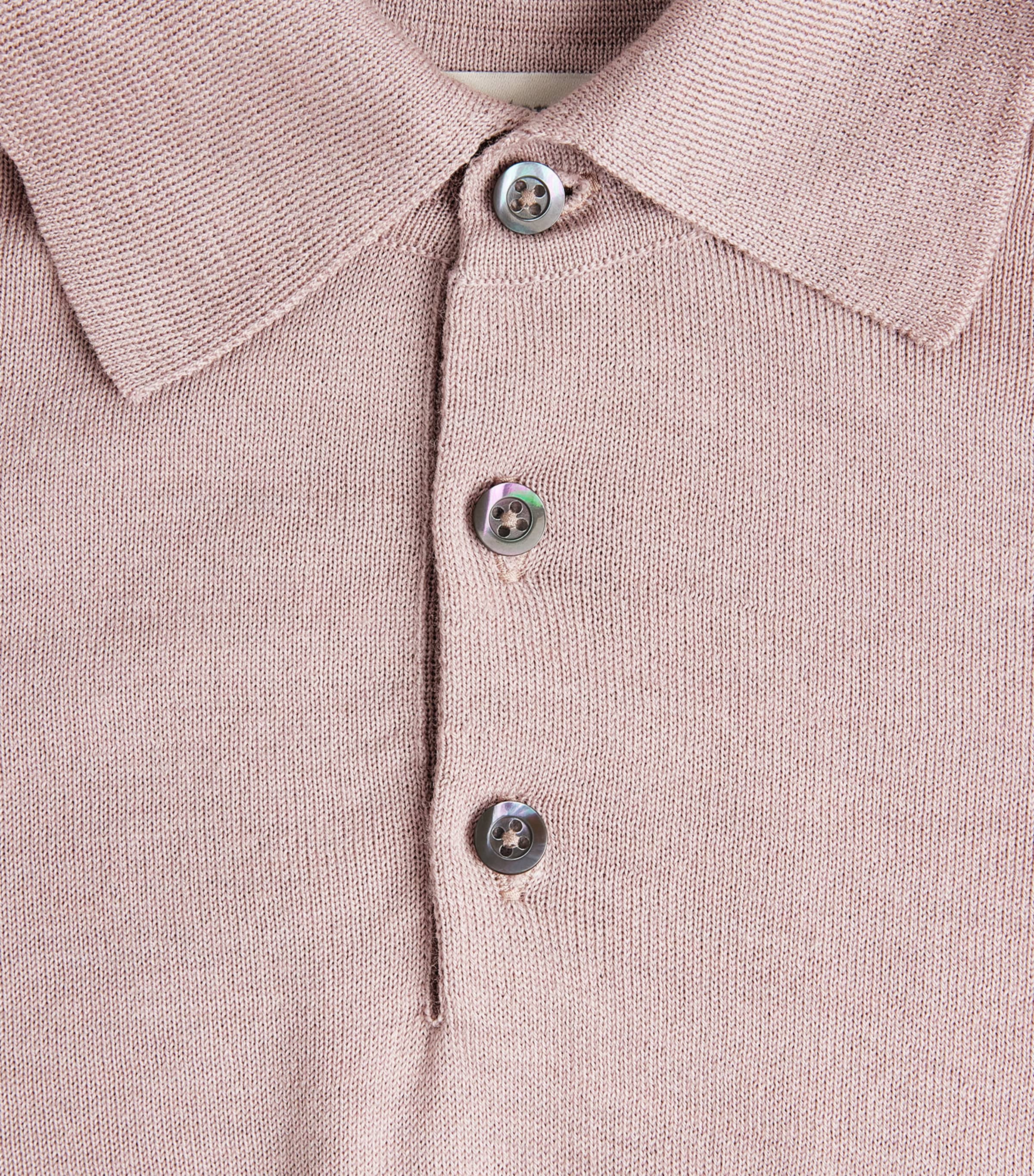 Superfine Merino Polo Shirt SE5215-DUSTY ROSE Image 5