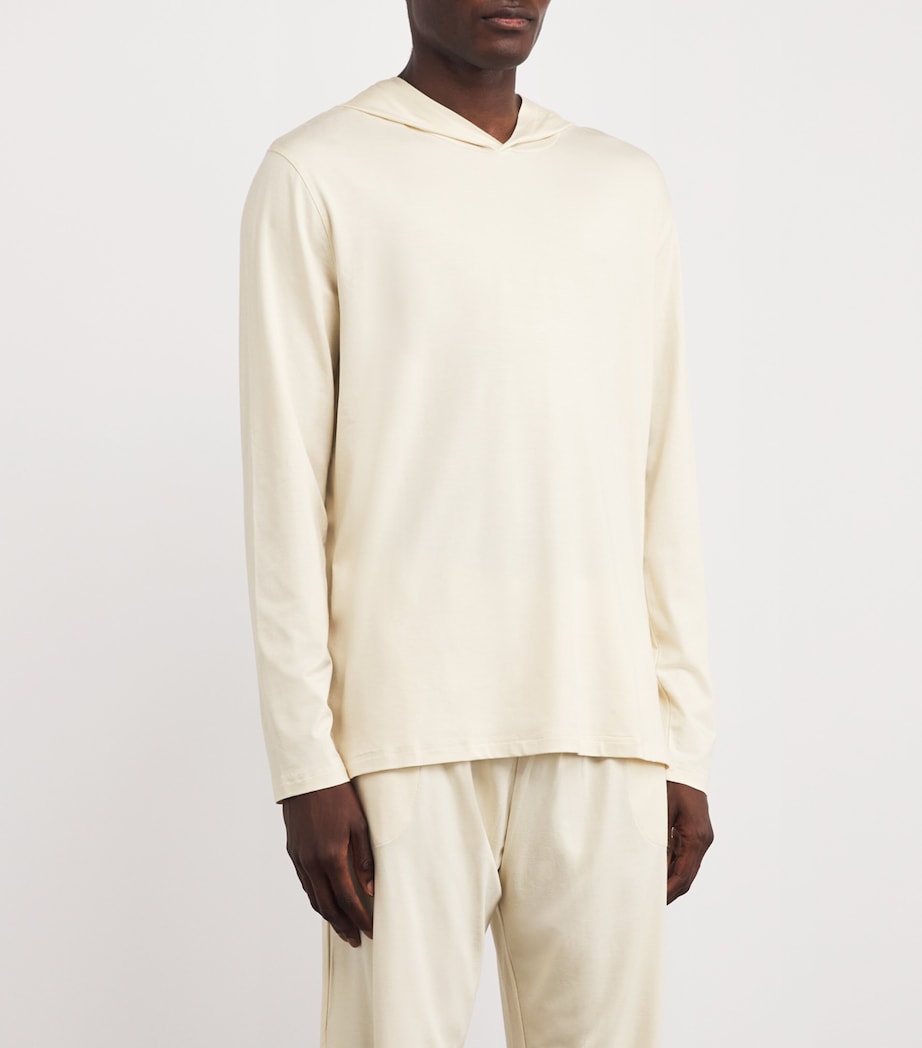 Micromodal Basel Hoodie ECRU Image 3