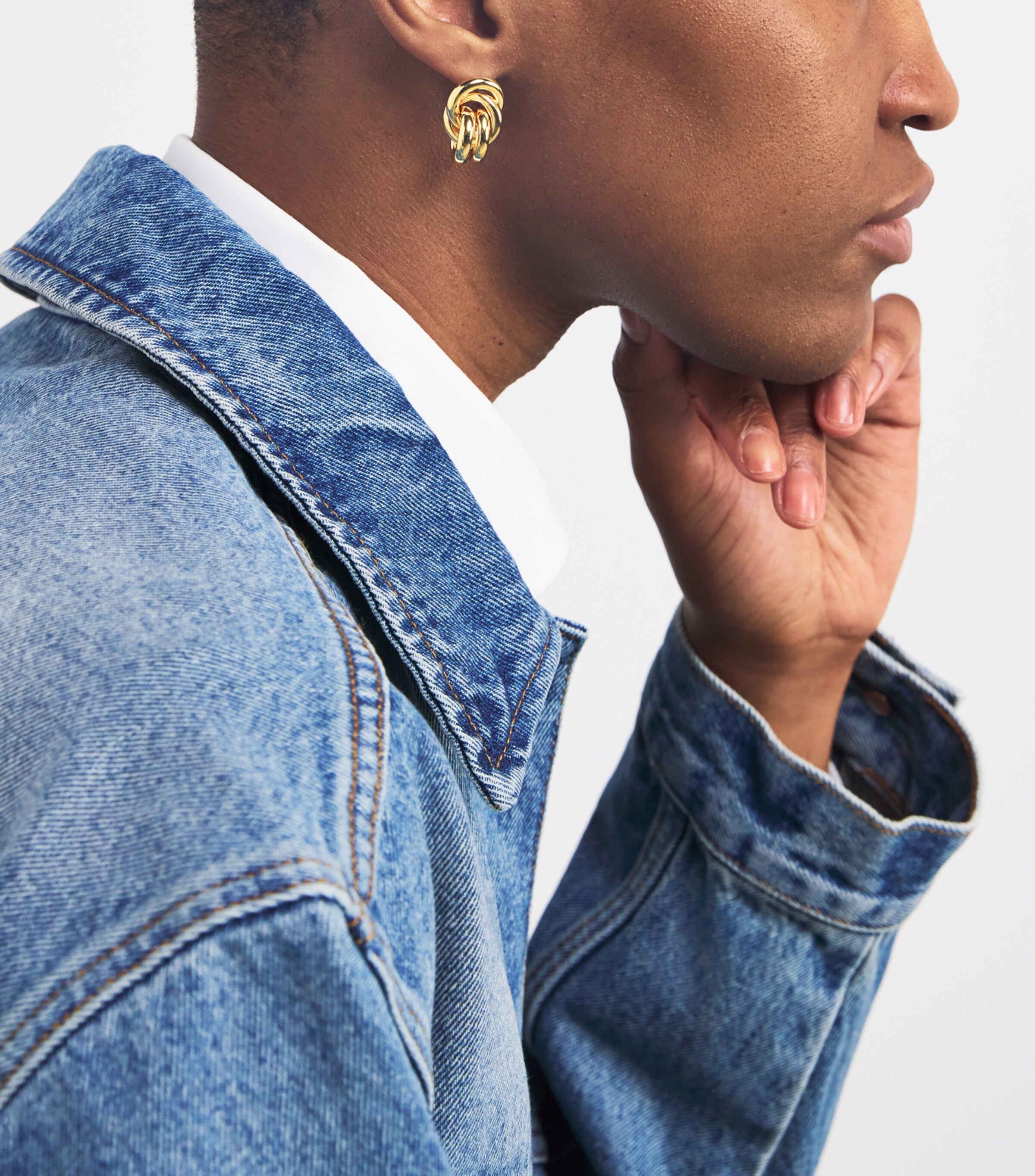 LIÉ STUDIO Gold-Plated The Vera Earrings Gold Image 2