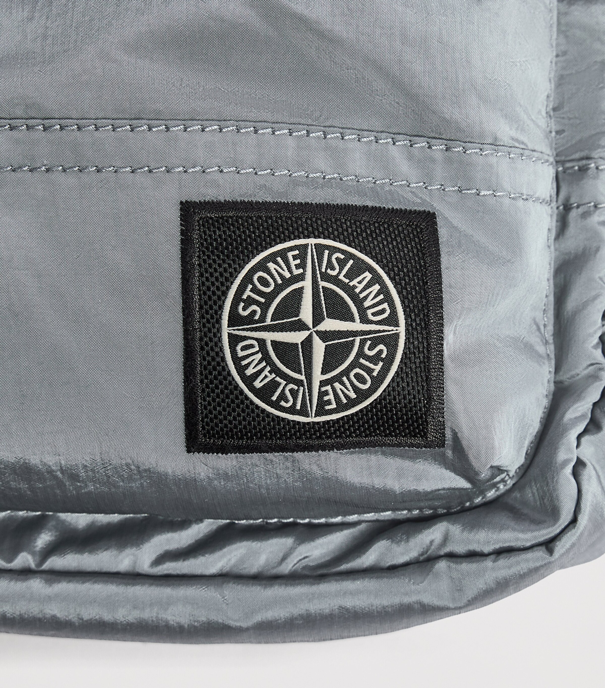 Stone Island Coated-Nylon Logo Cross-Body Bag Image 6