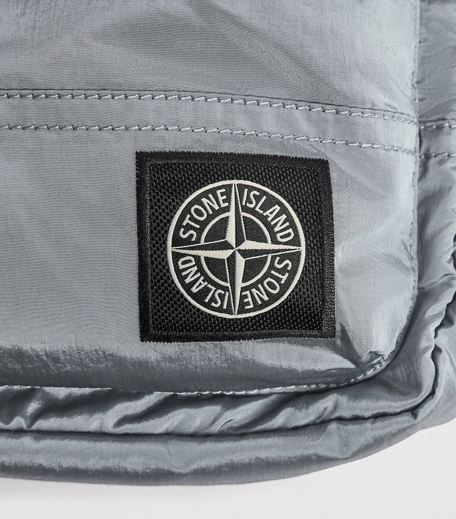 Stone Island Coated-Nylon Logo Cross-Body Bag Image 6