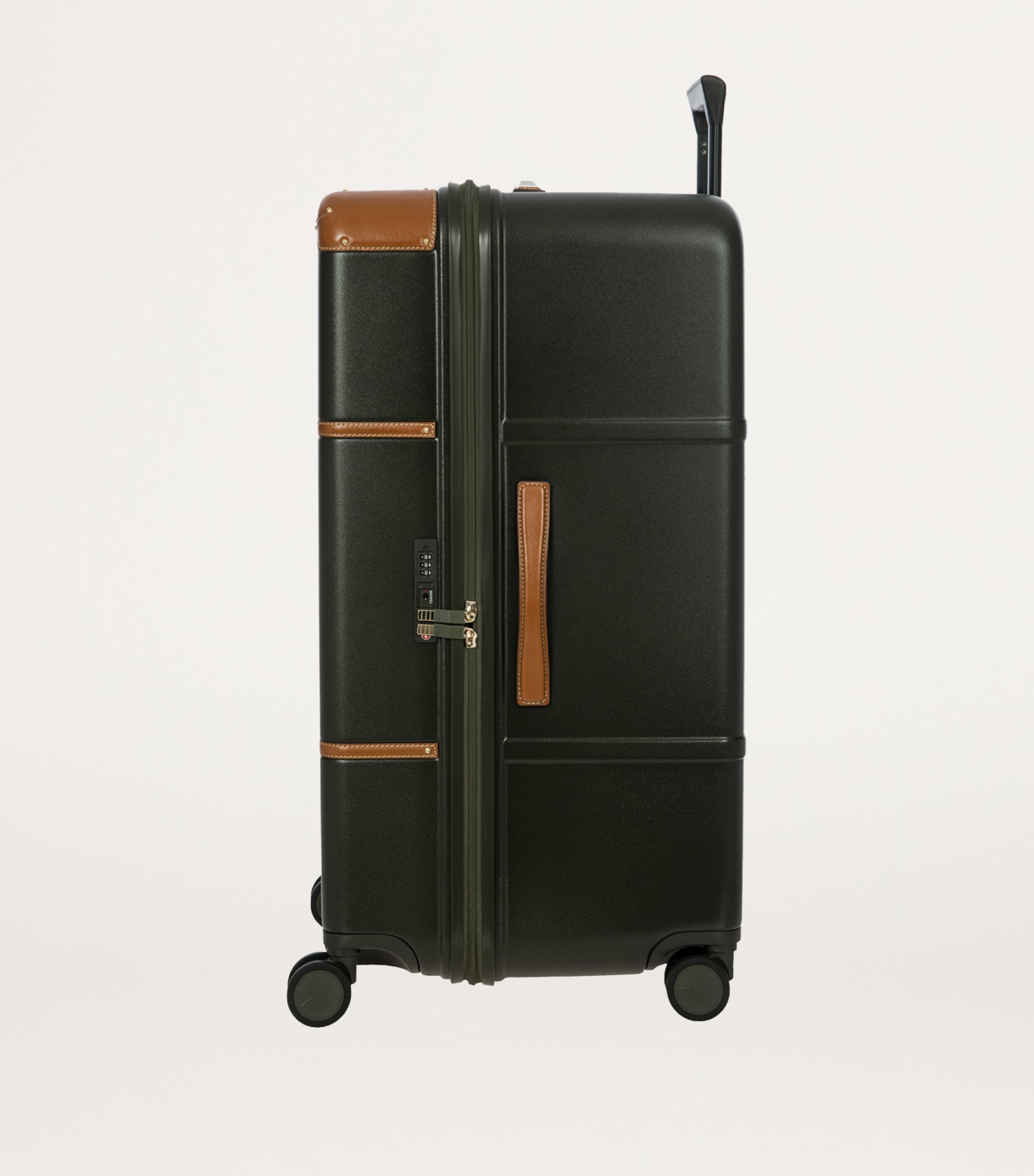 Bric's Bellagio 3 Wheeled Trunk (80cm) Olive Image 4
