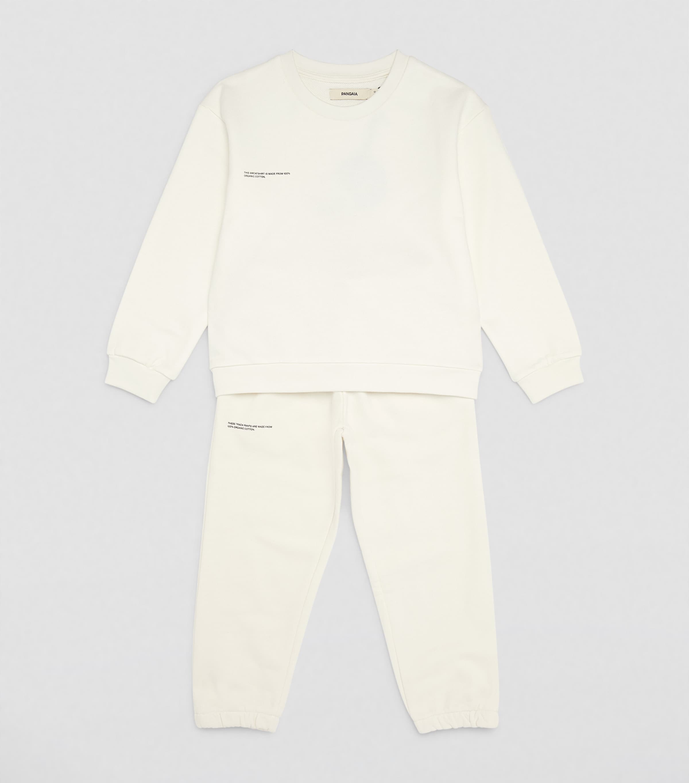 Organic Cotton 365 Sweatpants (3-11 Years) OFF WHITE Image 2