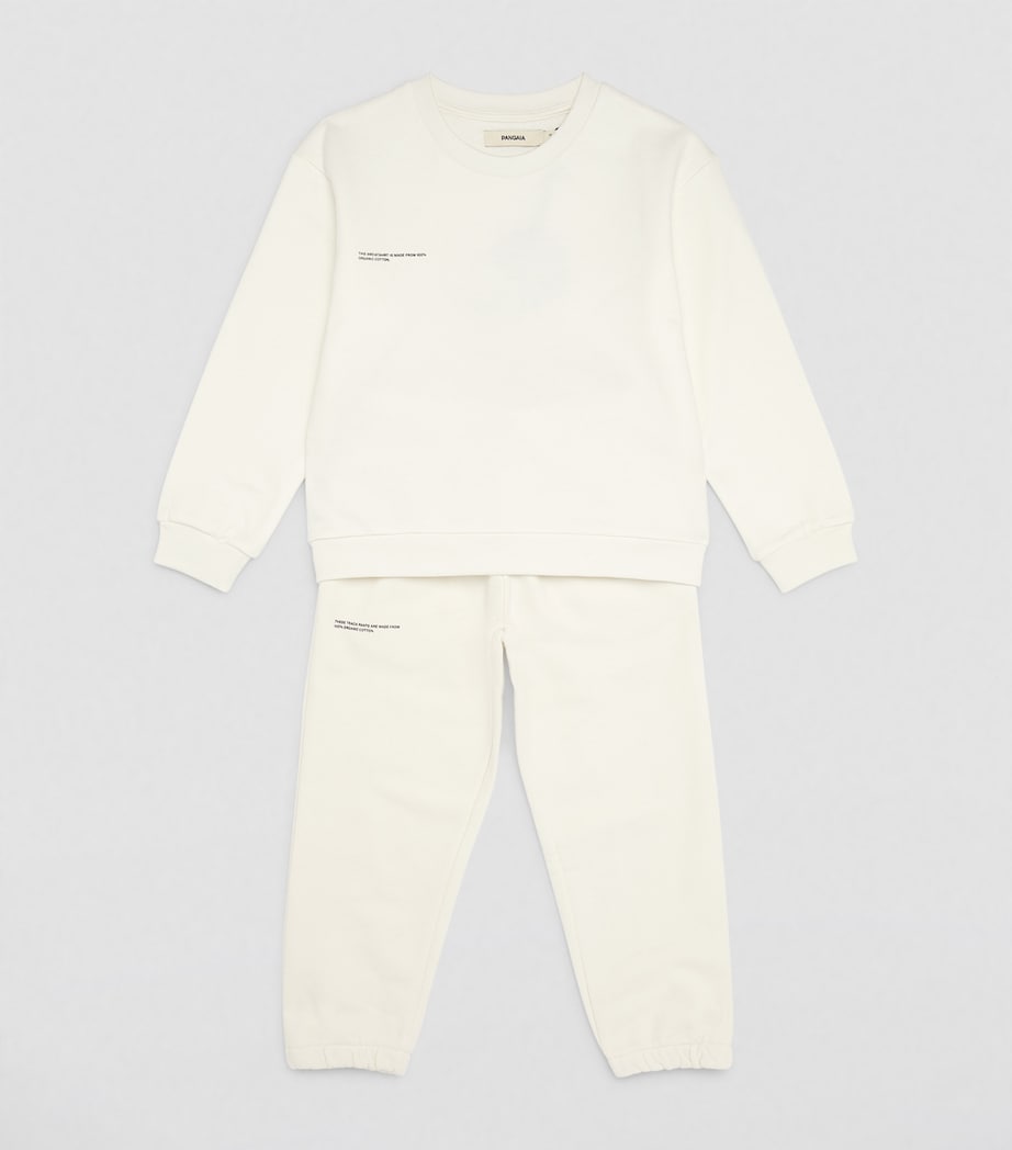 Organic Cotton 365 Sweatpants (3-11 Years) OFF WHITE Image 2