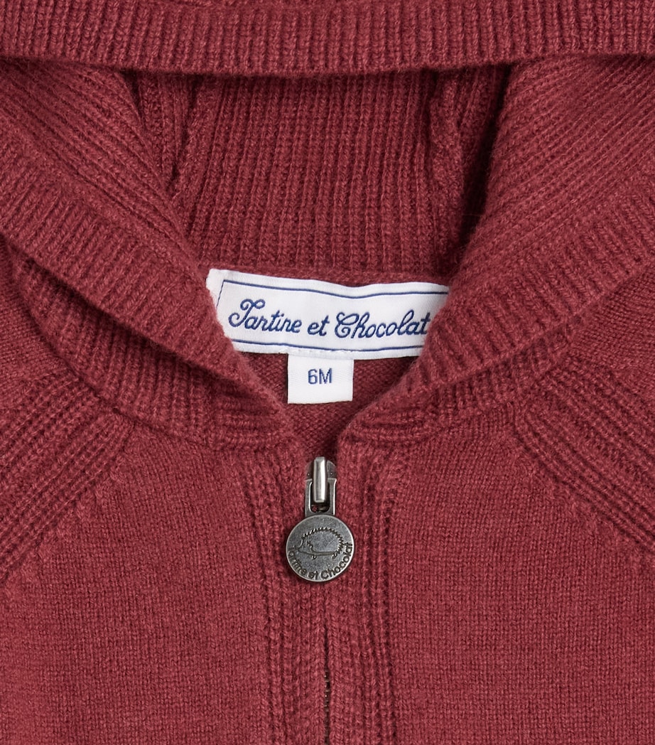 Tartine et Chocolat Zip-Up Hoodie (3 Months-4 Years) Image 3