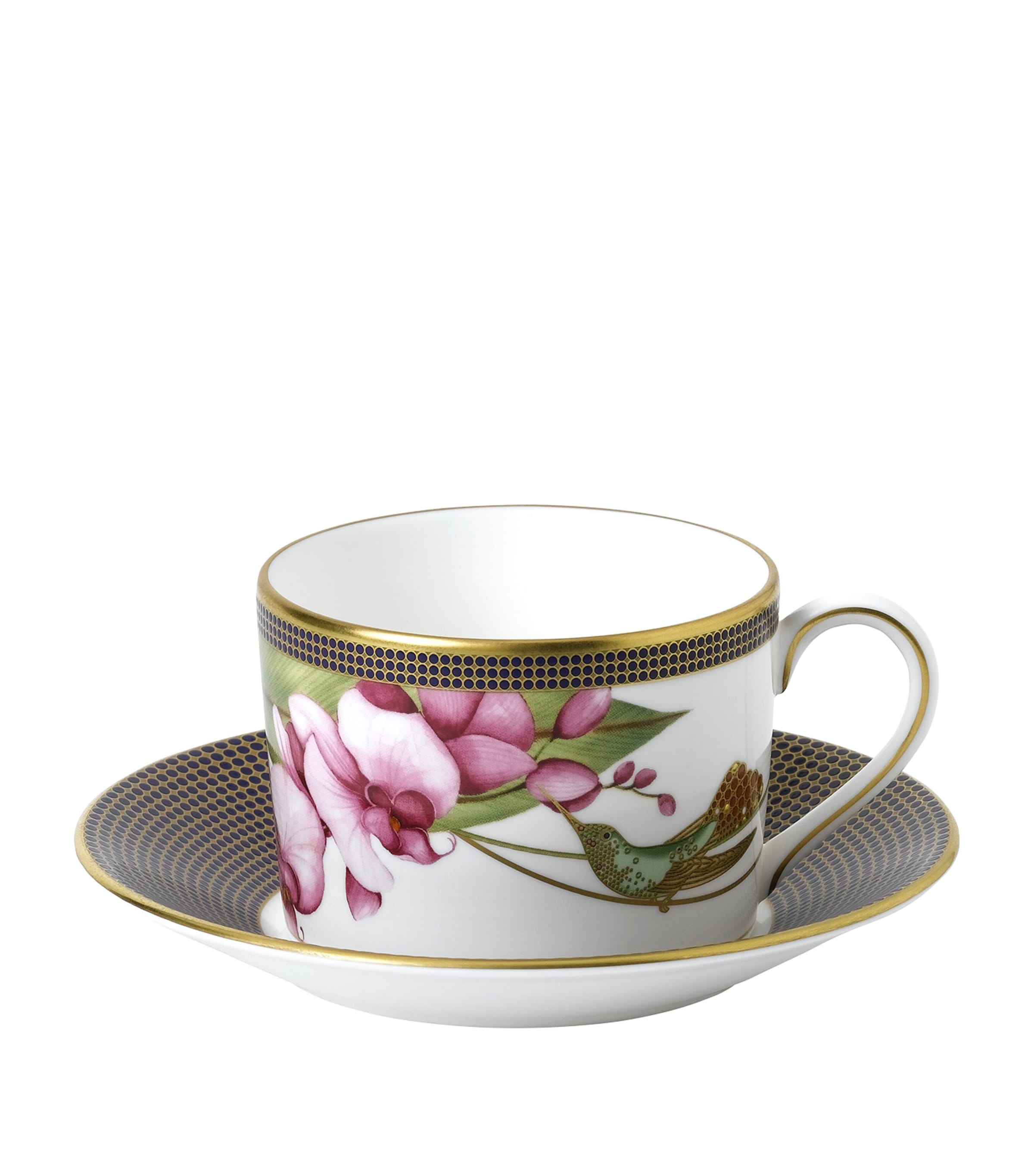 Wedgwood Hummingbird Teacup and Saucer | Dining | Tableware | Tea Cups & Saucers | Designers | Wedgwood