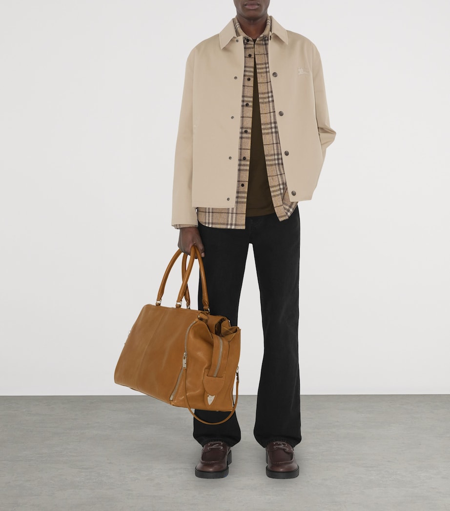Cotton Gabardine Jacket FOSSIL Image 2