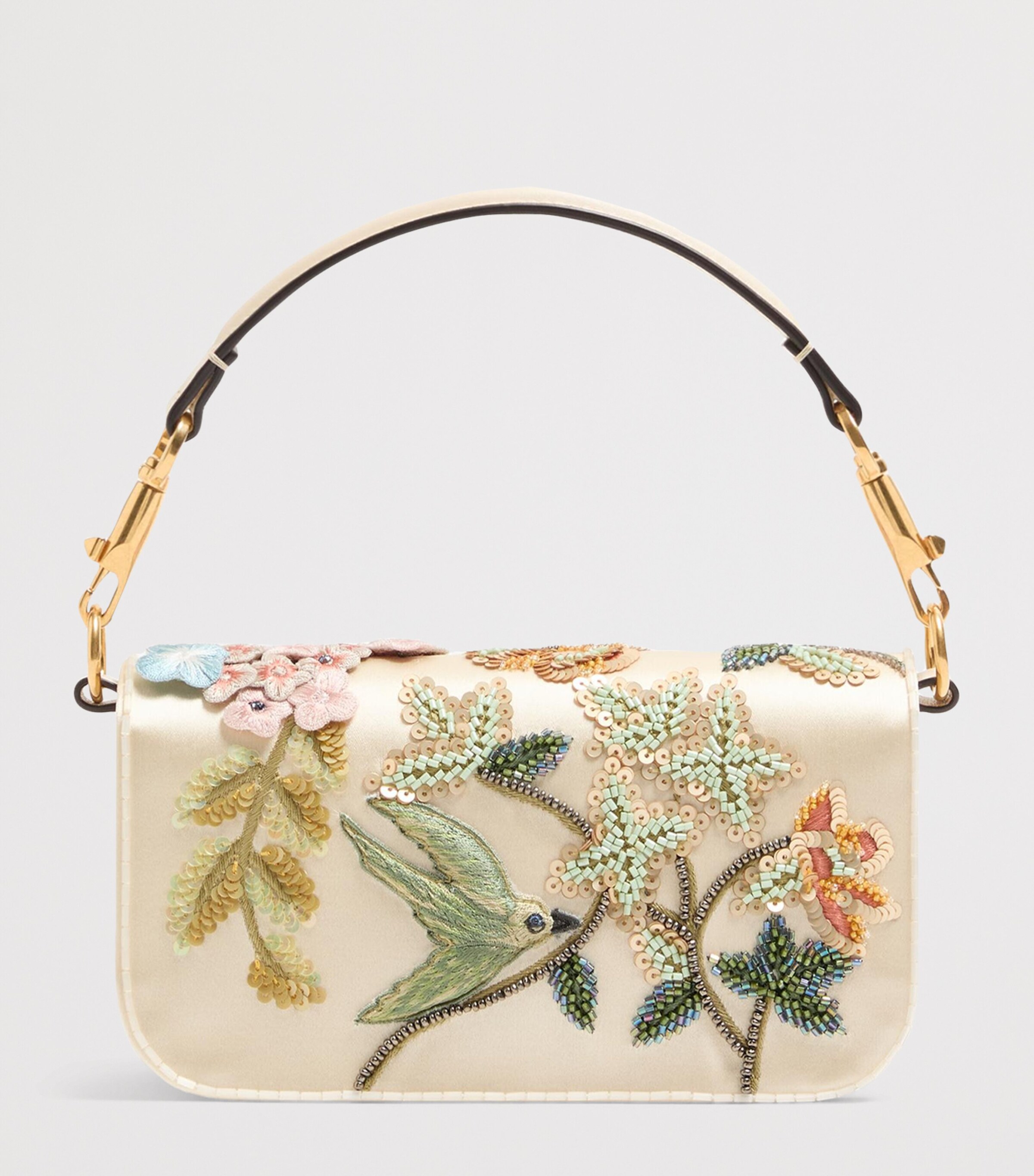 Valentino Garavani Multi Small Embellished Locò Shoulder Bag