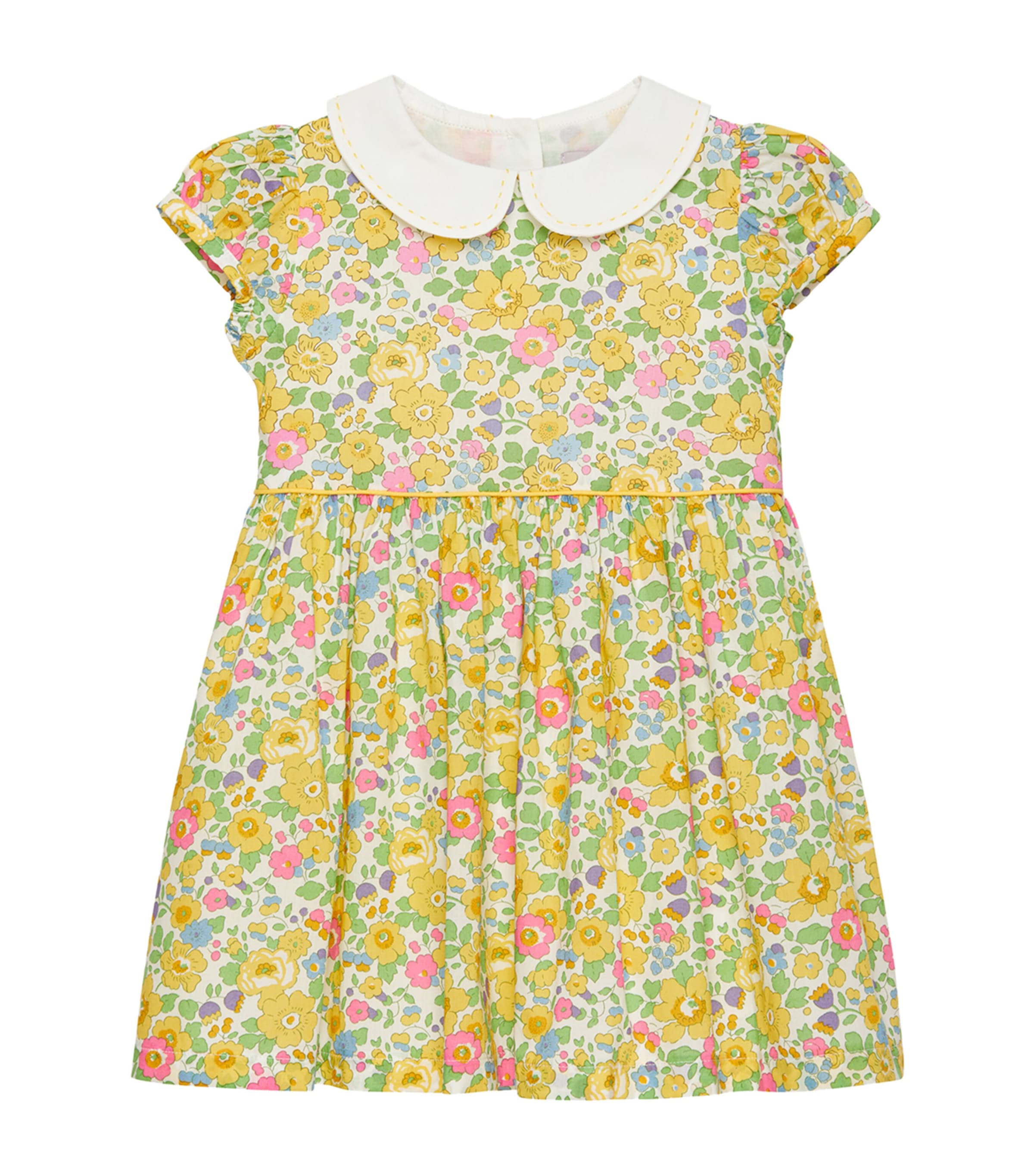 Trotters Floral Betsy Dress In Yellow