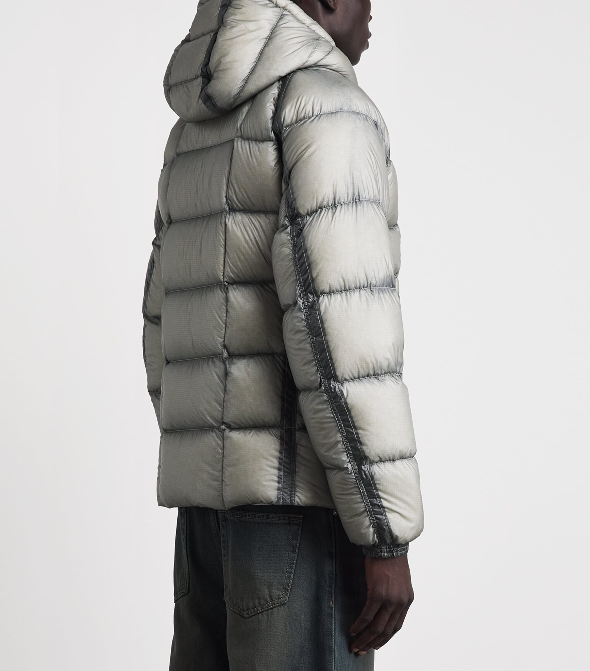 C.P. Company Mens D.D. Shell Hooded Down Puffer Jacket Image 5